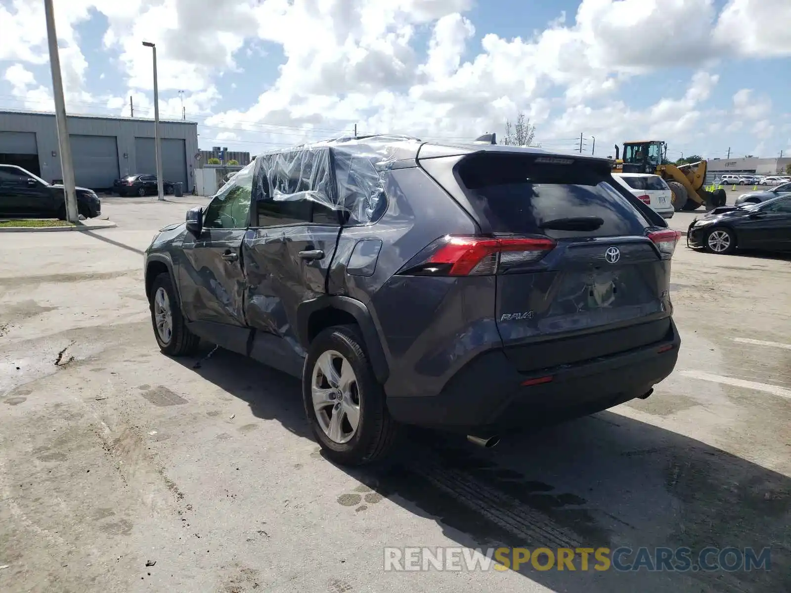 3 Photograph of a damaged car JTMW1RFV6KD028010 TOYOTA RAV4 2019