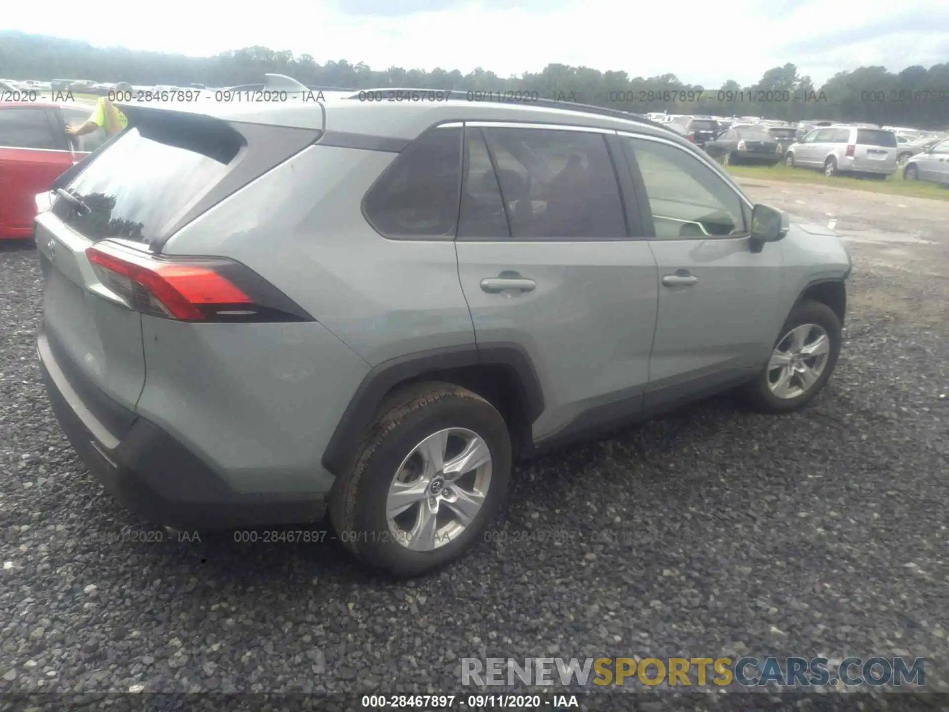 4 Photograph of a damaged car JTMW1RFV6KD034048 TOYOTA RAV4 2019