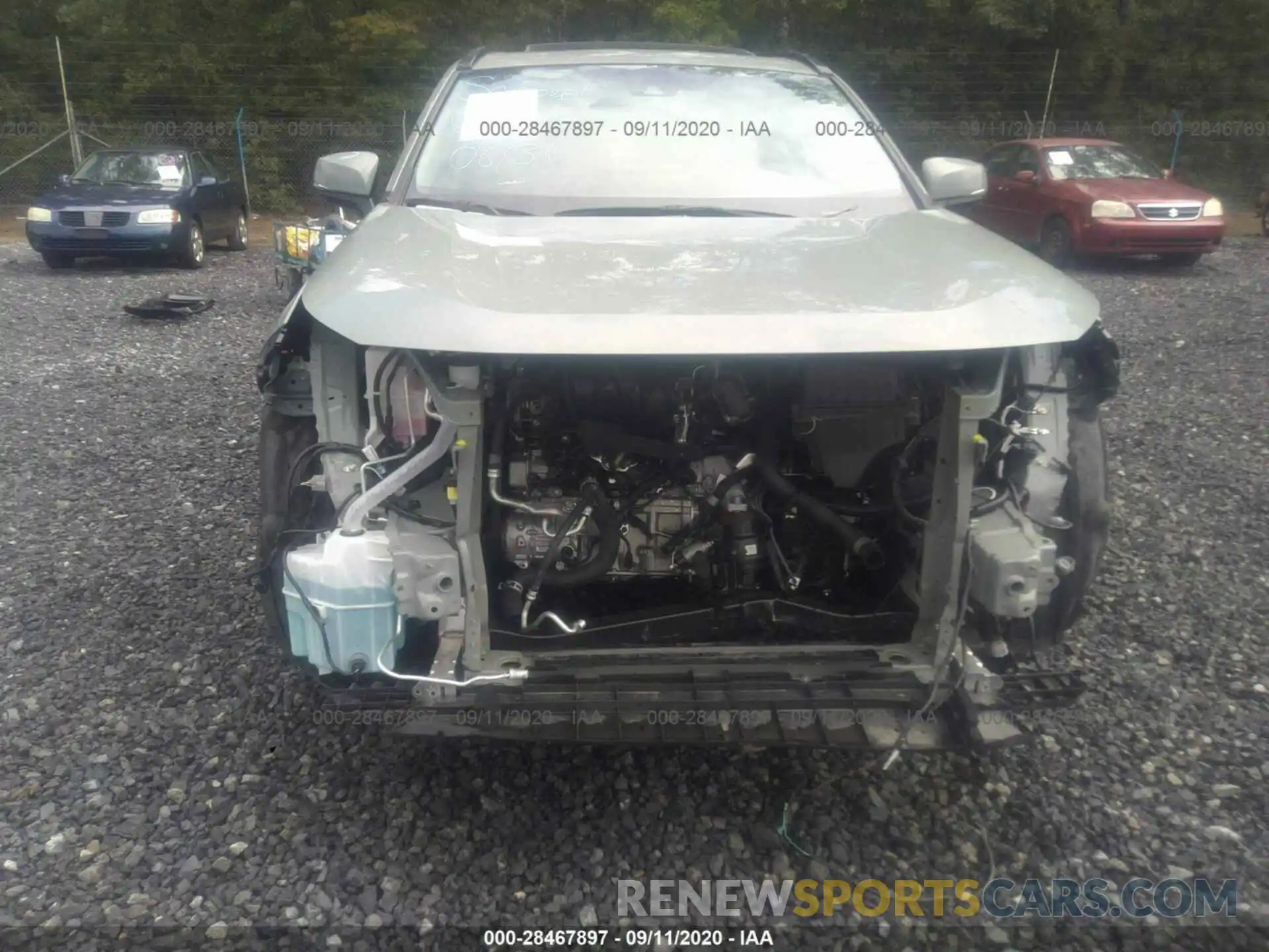 6 Photograph of a damaged car JTMW1RFV6KD034048 TOYOTA RAV4 2019