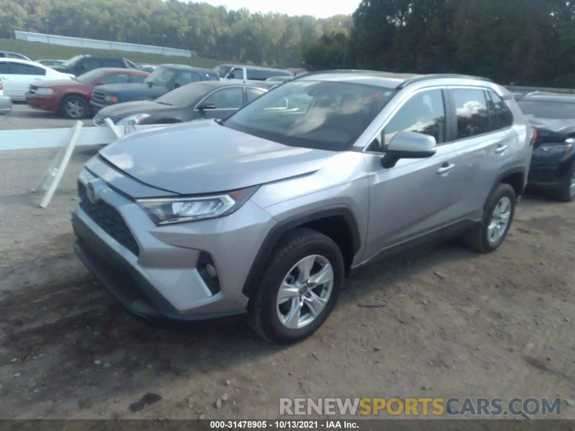 2 Фотография поврежденного автомобиля JTMW1RFV6KD038679 TOYOTA RAV4 2019