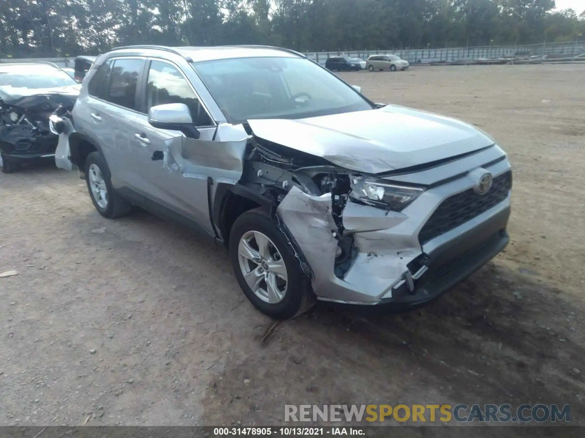 6 Photograph of a damaged car JTMW1RFV6KD038679 TOYOTA RAV4 2019