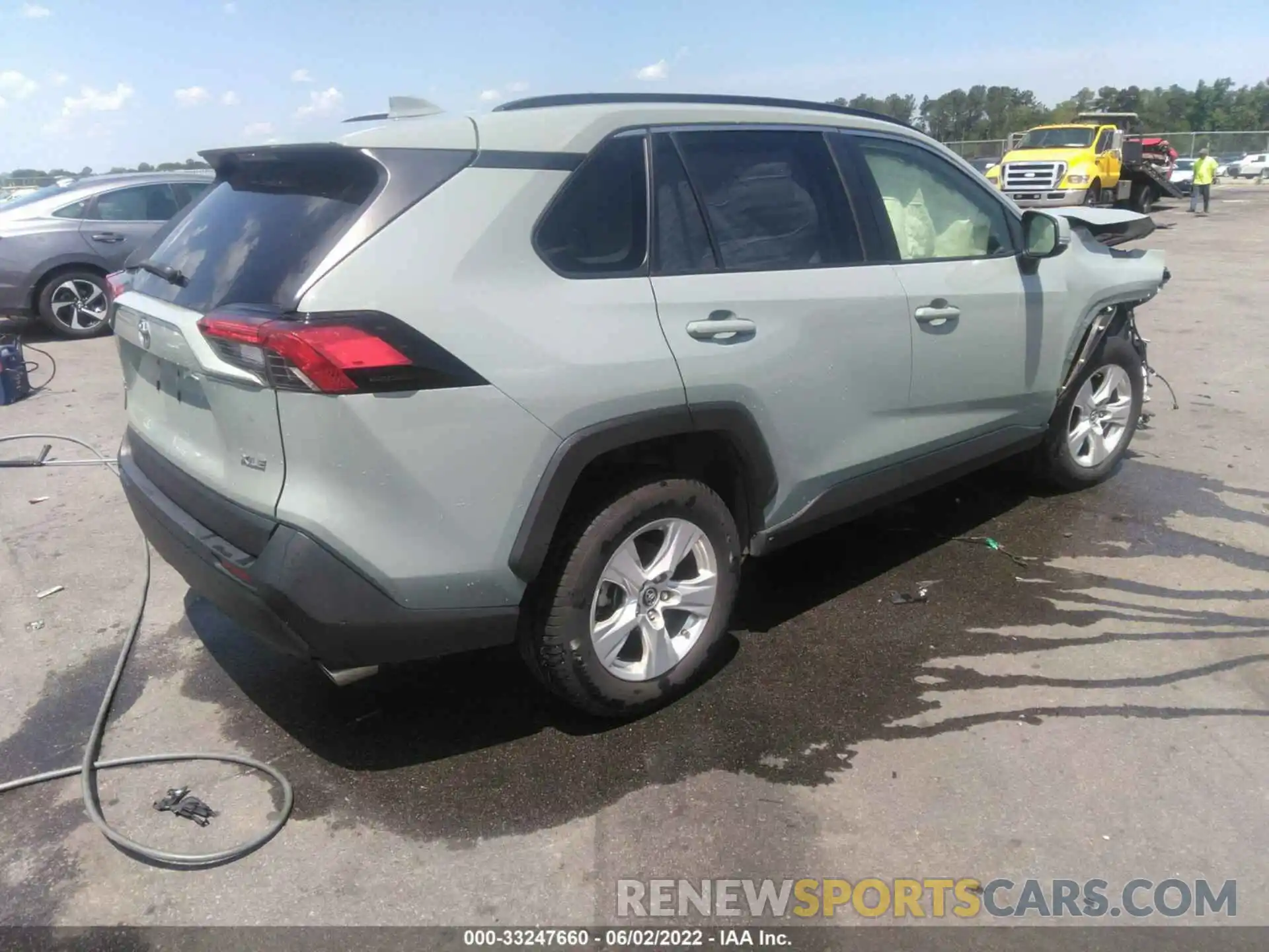 4 Photograph of a damaged car JTMW1RFV6KD501209 TOYOTA RAV4 2019