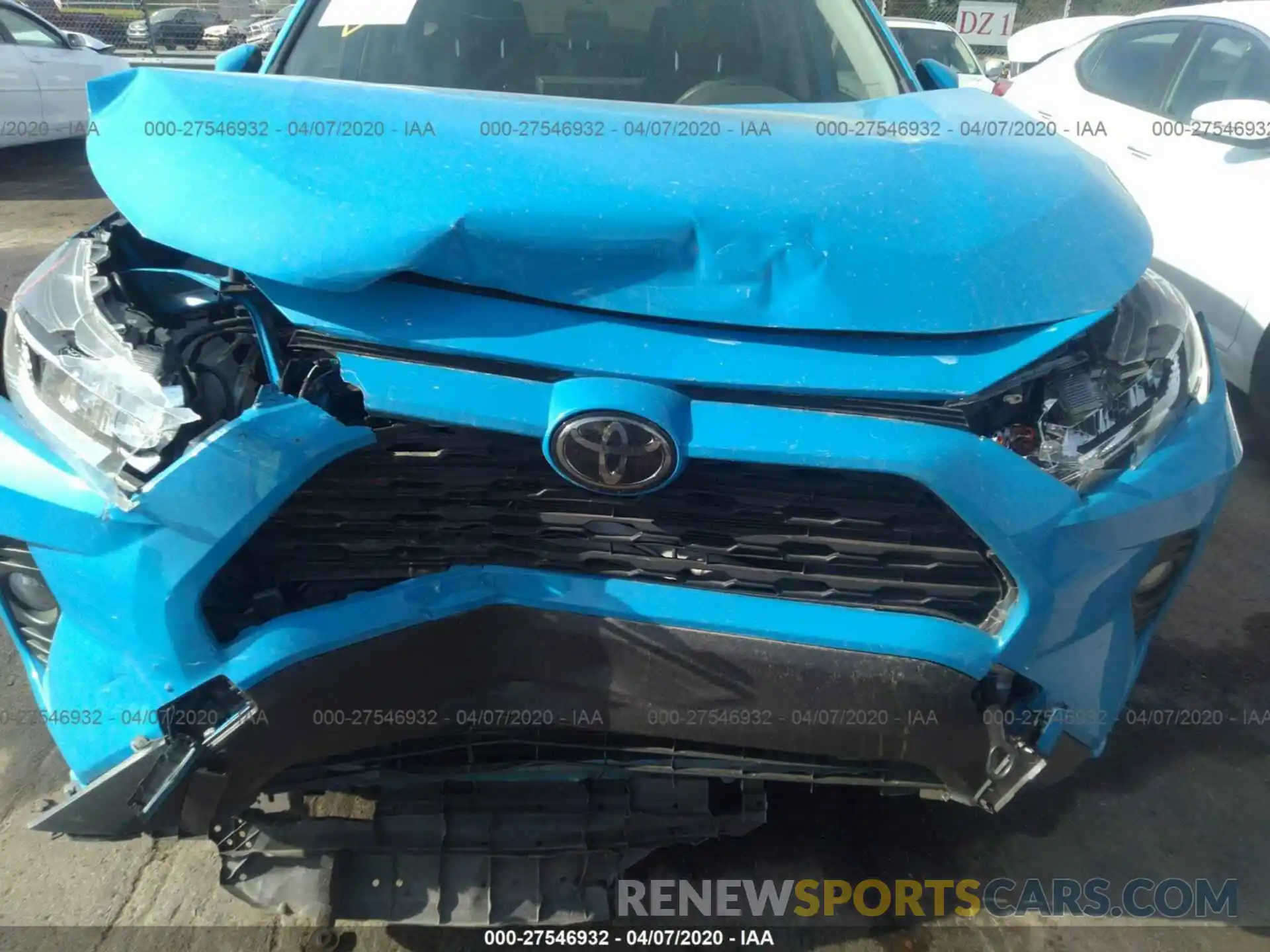 6 Photograph of a damaged car JTMW1RFV6KD502392 TOYOTA RAV4 2019