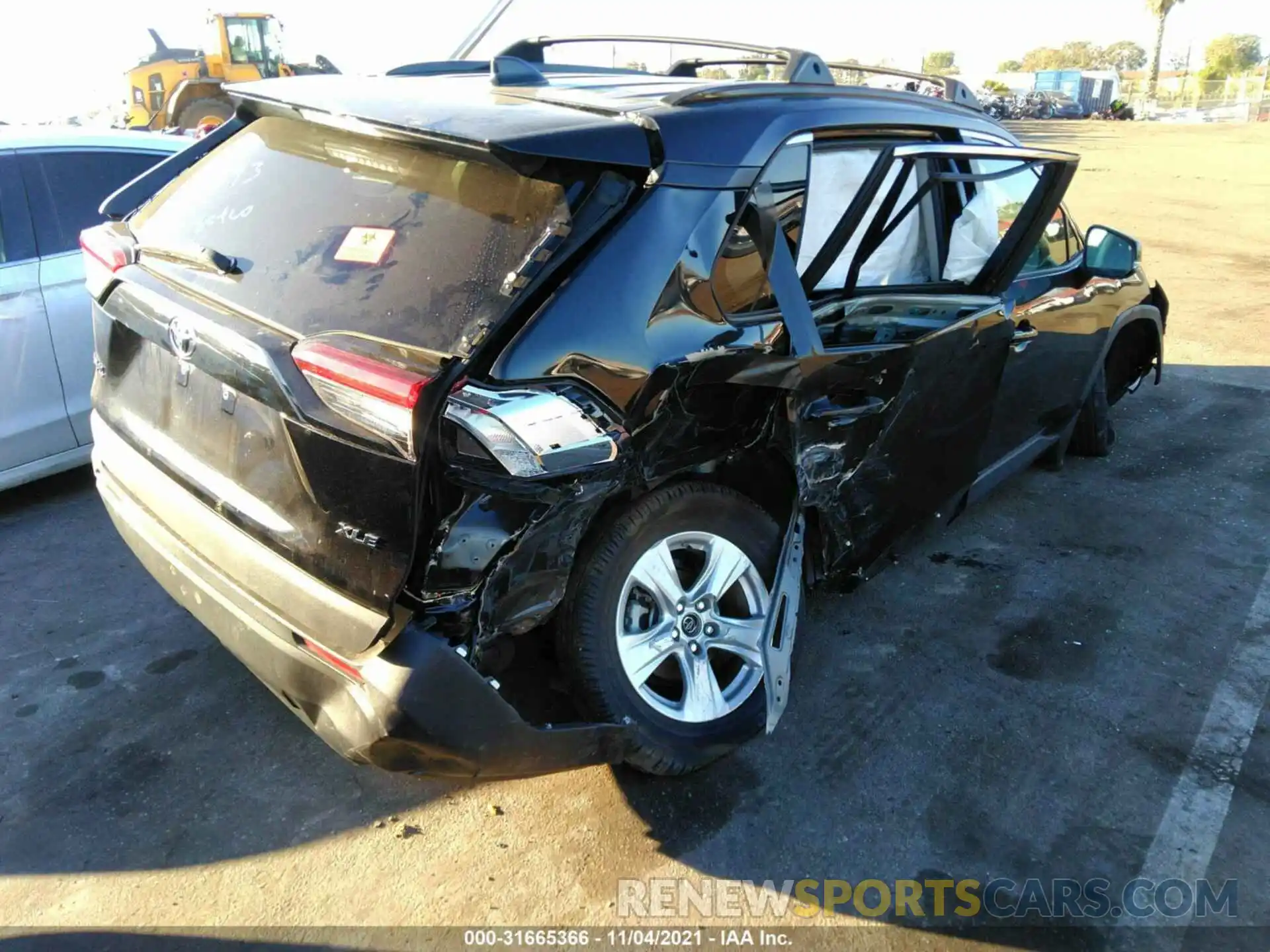 4 Photograph of a damaged car JTMW1RFV6KD503350 TOYOTA RAV4 2019