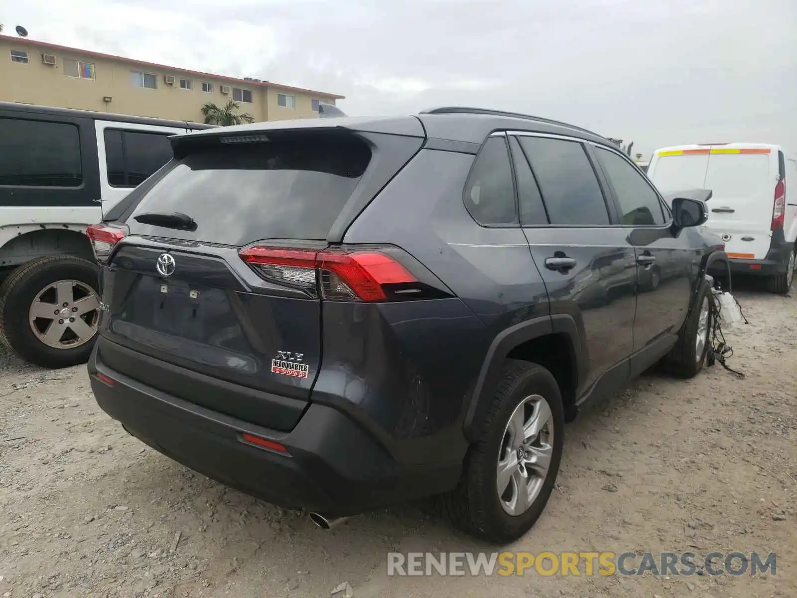 4 Photograph of a damaged car JTMW1RFV6KD504112 TOYOTA RAV4 2019