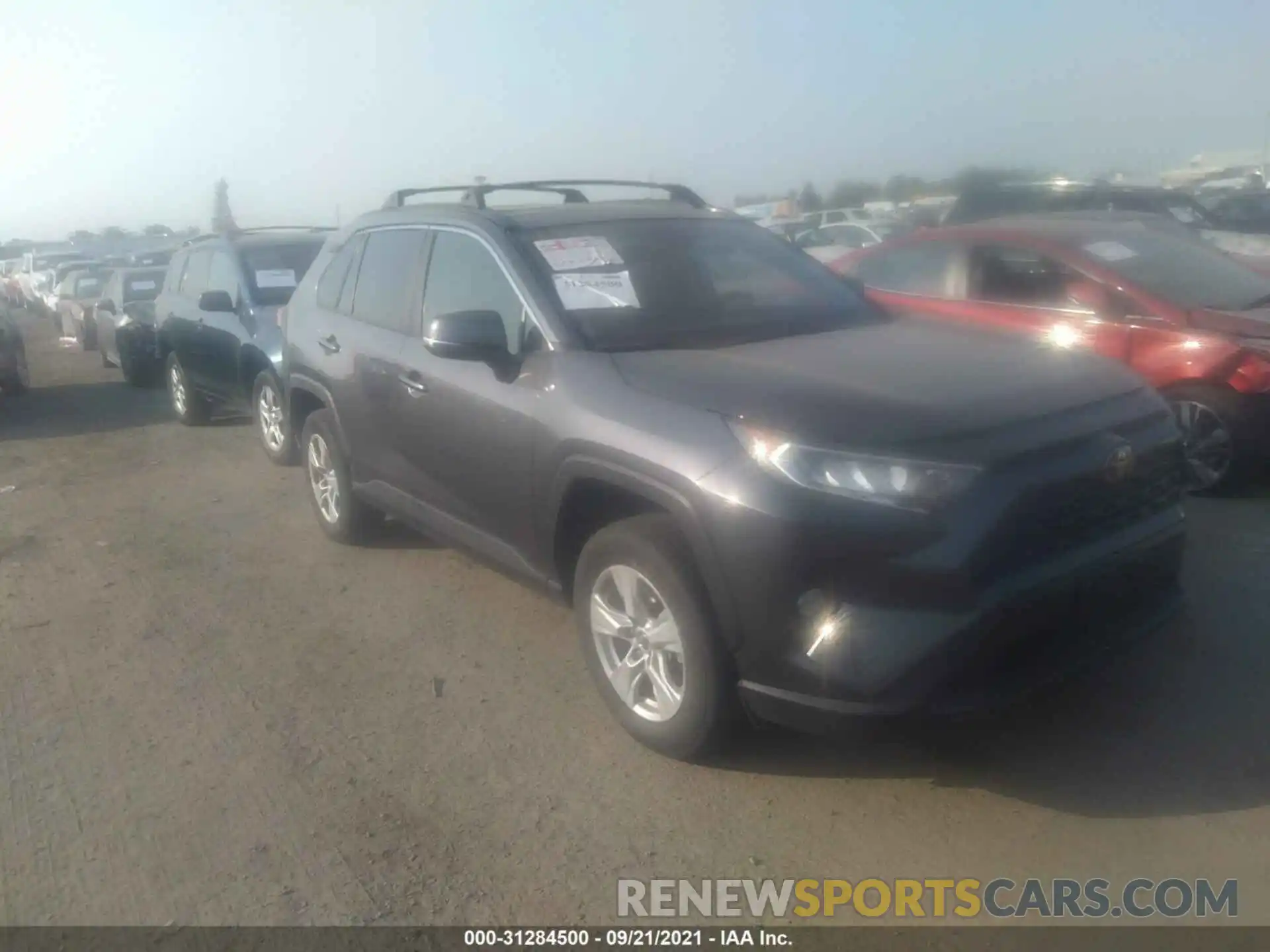 1 Photograph of a damaged car JTMW1RFV6KD504465 TOYOTA RAV4 2019