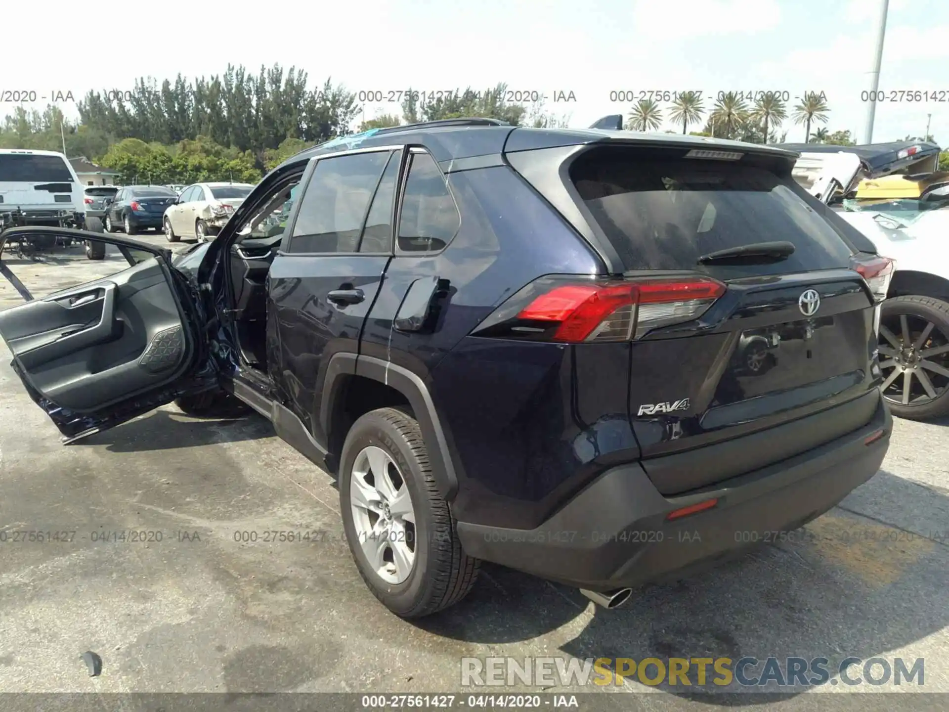 3 Фотография поврежденного автомобиля JTMW1RFV6KD510363 TOYOTA RAV4 2019