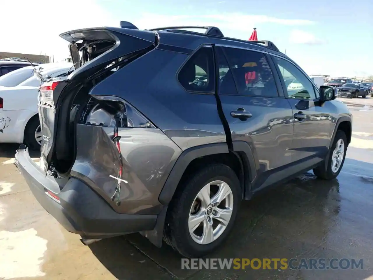 3 Photograph of a damaged car JTMW1RFV6KD510797 TOYOTA RAV4 2019