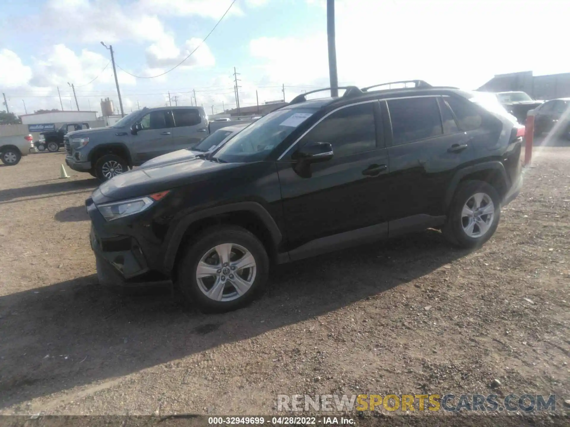 2 Photograph of a damaged car JTMW1RFV6KD513683 TOYOTA RAV4 2019