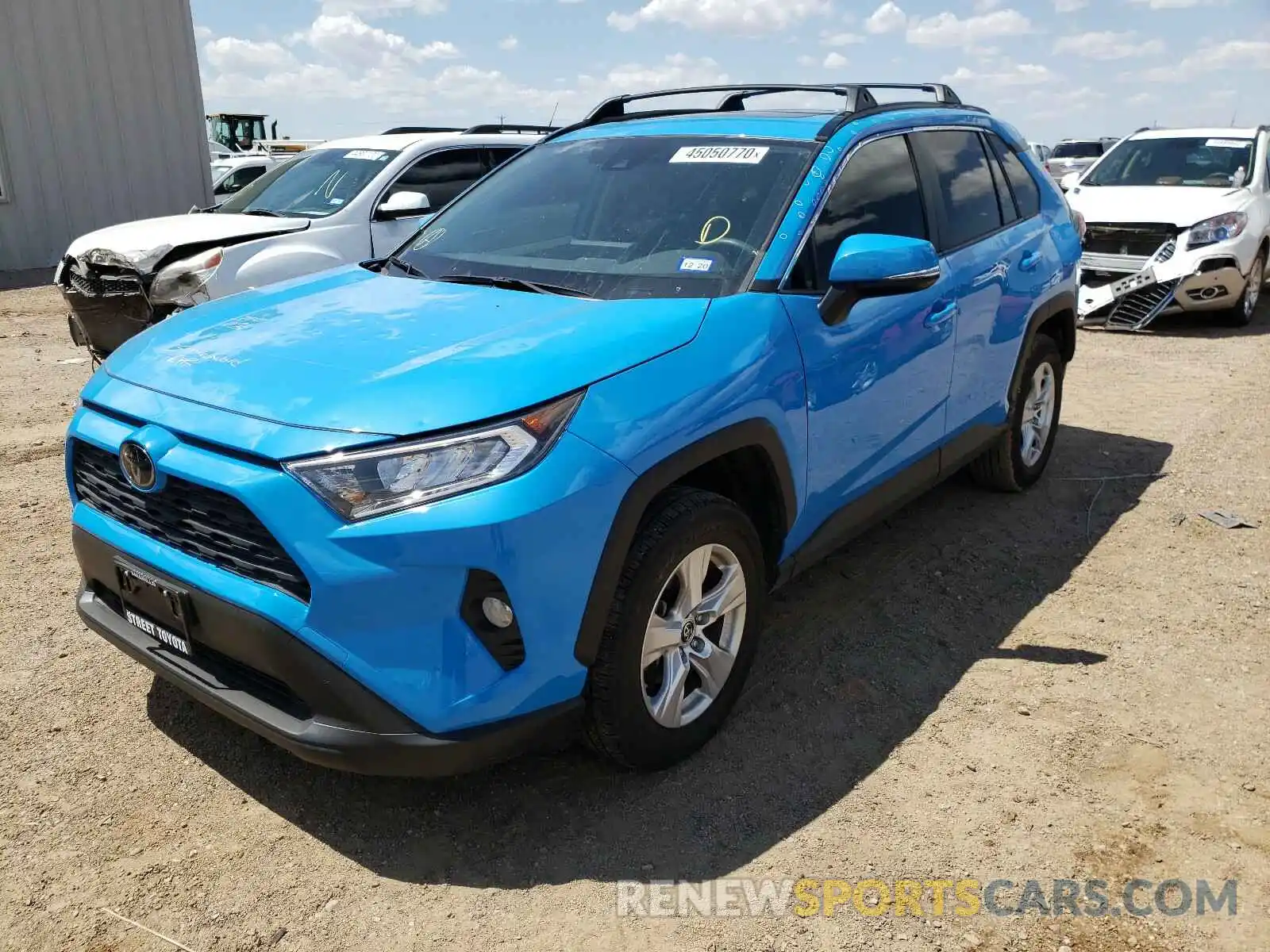 2 Фотография поврежденного автомобиля JTMW1RFV6KJ011760 TOYOTA RAV4 2019