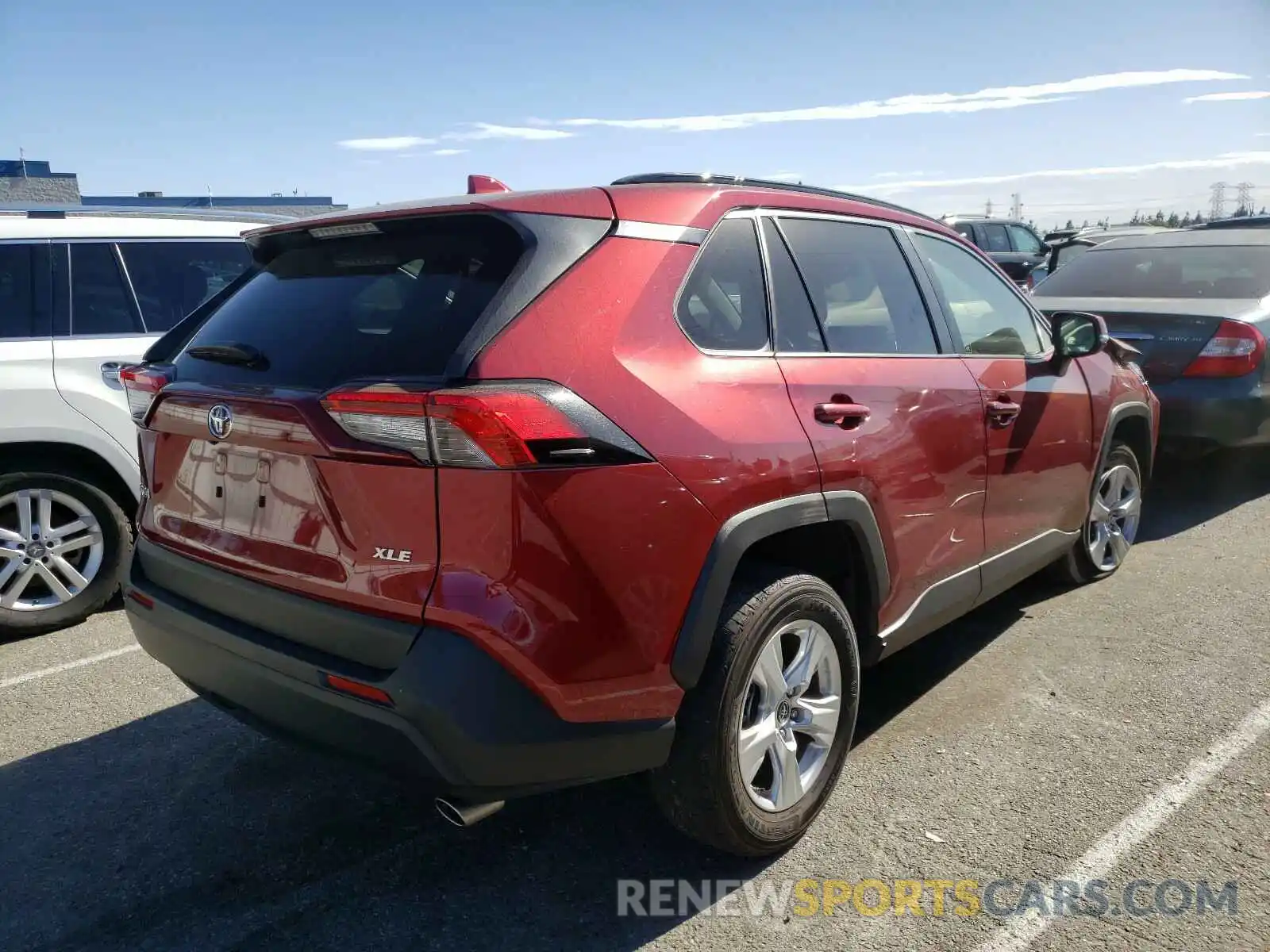 4 Фотография поврежденного автомобиля JTMW1RFV6KJ013590 TOYOTA RAV4 2019