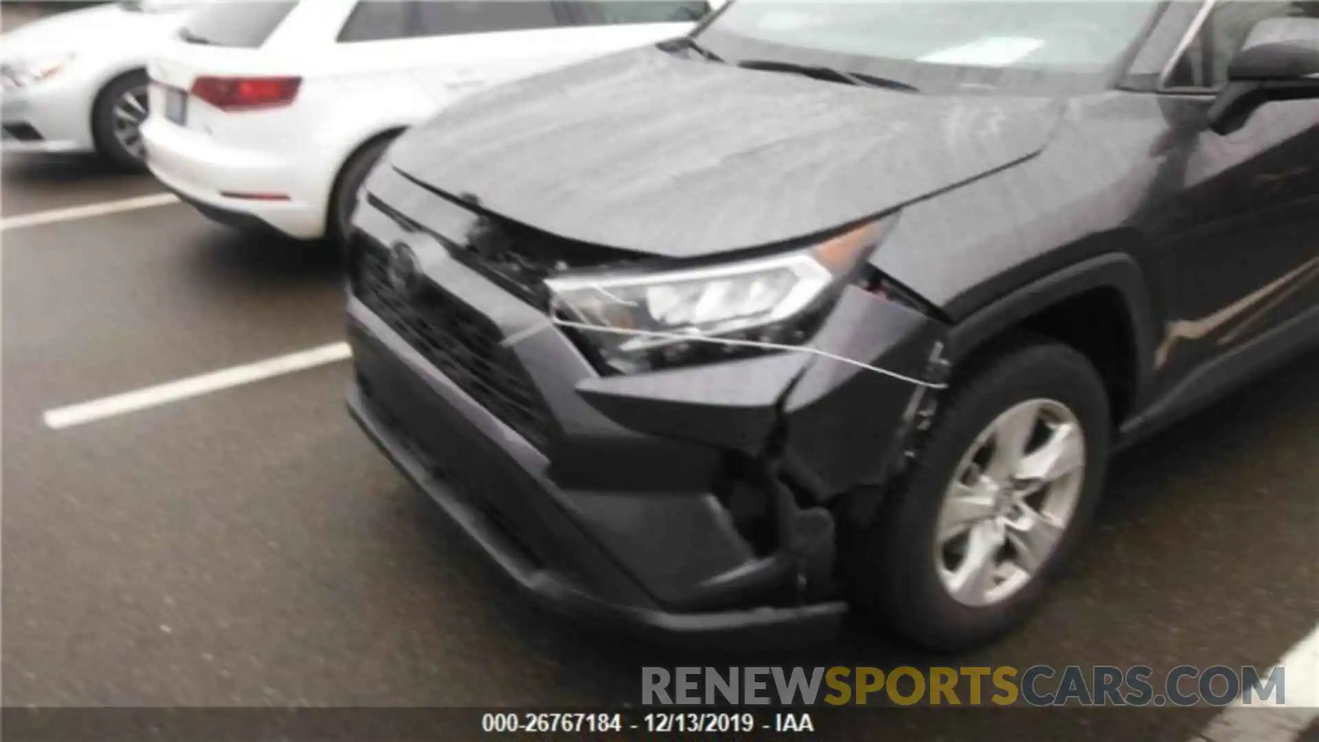 1 Photograph of a damaged car JTMW1RFV7KD003763 TOYOTA RAV4 2019