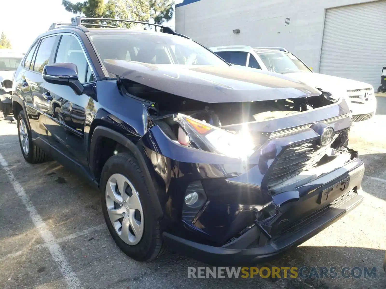 1 Photograph of a damaged car JTMW1RFV7KD004251 TOYOTA RAV4 2019