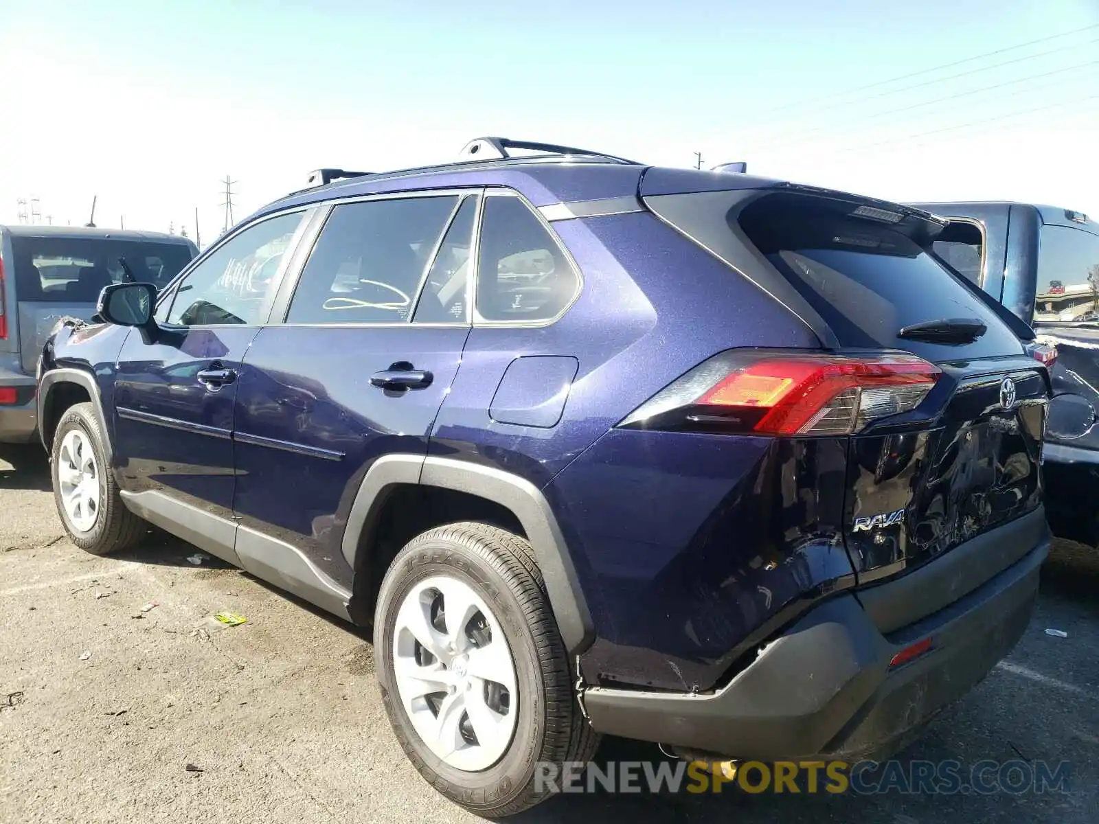 3 Photograph of a damaged car JTMW1RFV7KD004251 TOYOTA RAV4 2019