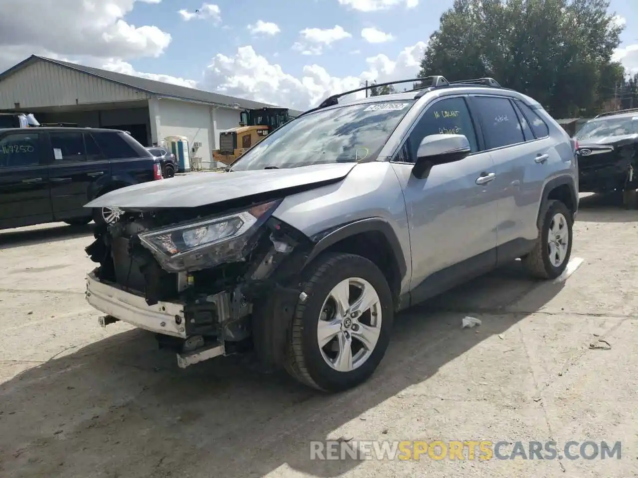 2 Photograph of a damaged car JTMW1RFV7KD005089 TOYOTA RAV4 2019