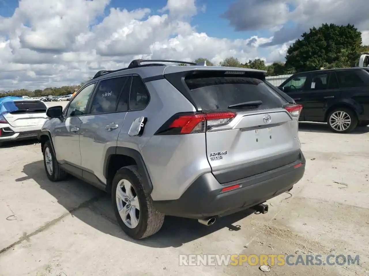 3 Photograph of a damaged car JTMW1RFV7KD005089 TOYOTA RAV4 2019