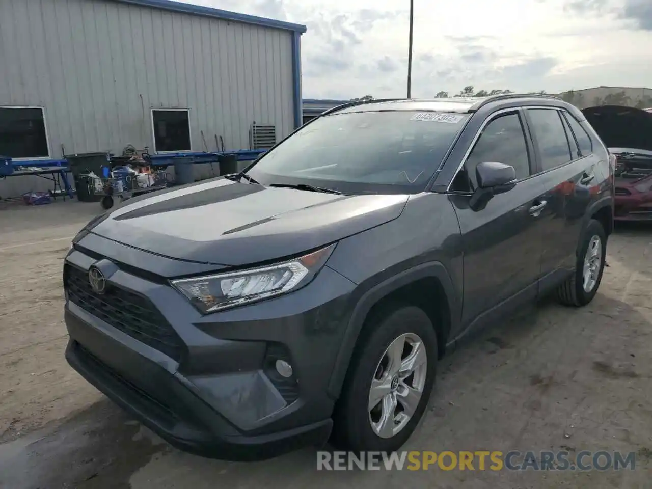 2 Фотография поврежденного автомобиля JTMW1RFV7KD009580 TOYOTA RAV4 2019