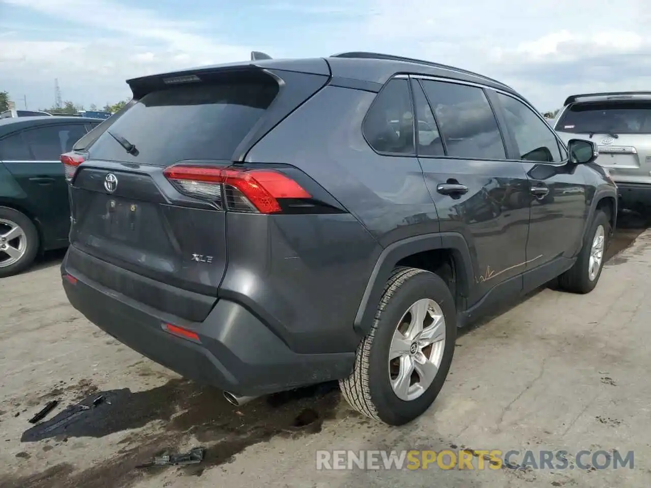 4 Фотография поврежденного автомобиля JTMW1RFV7KD009580 TOYOTA RAV4 2019