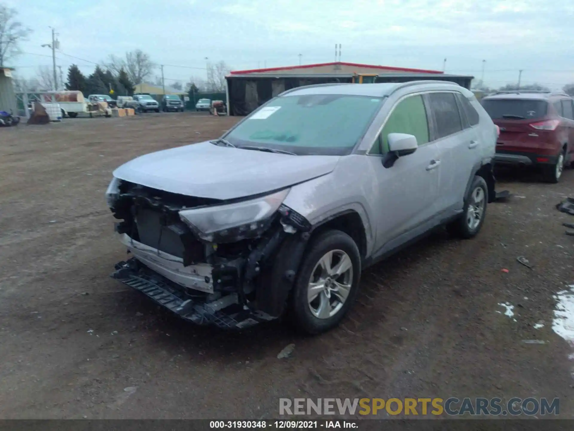 2 Photograph of a damaged car JTMW1RFV7KD010678 TOYOTA RAV4 2019