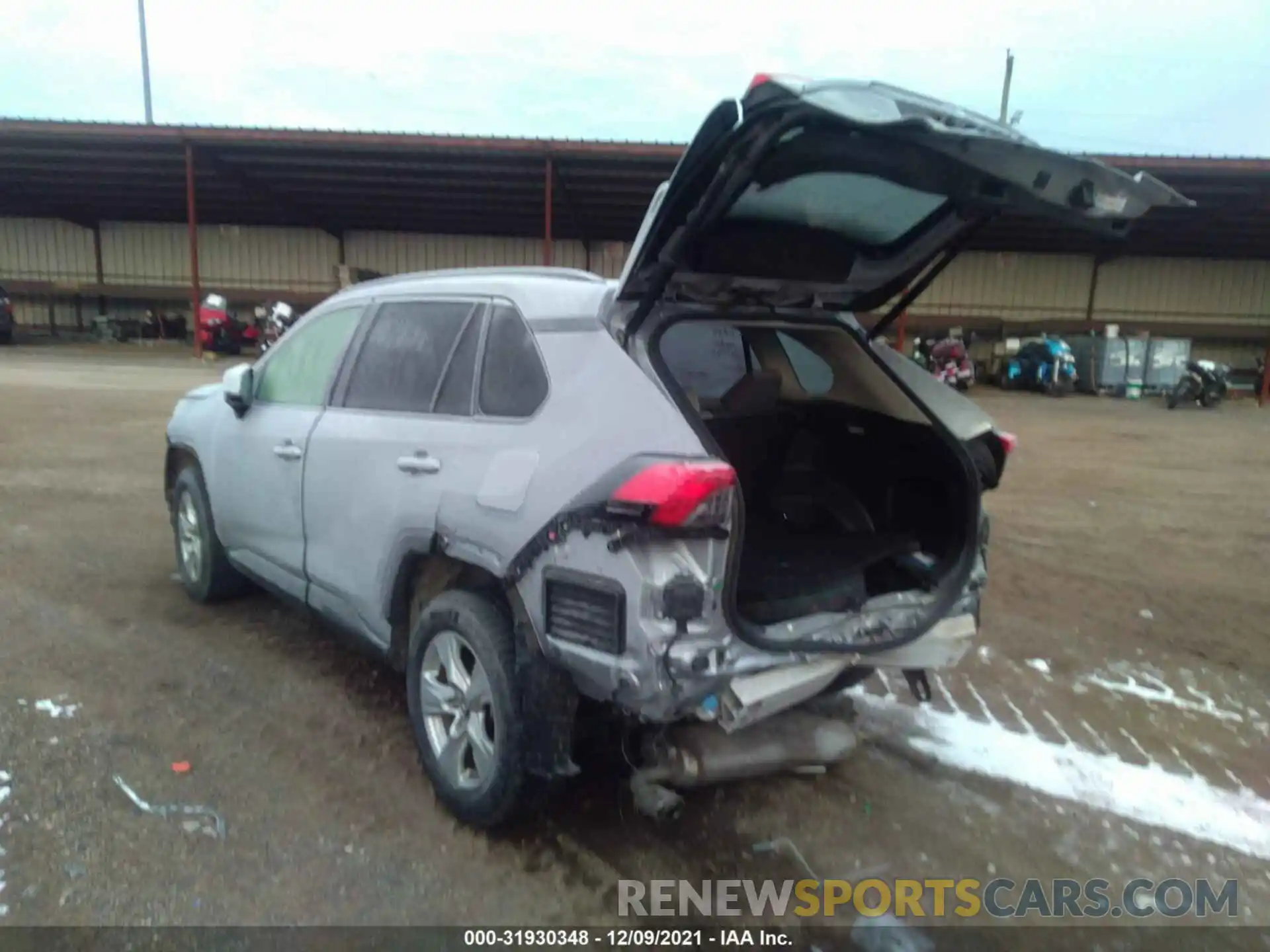 3 Photograph of a damaged car JTMW1RFV7KD010678 TOYOTA RAV4 2019