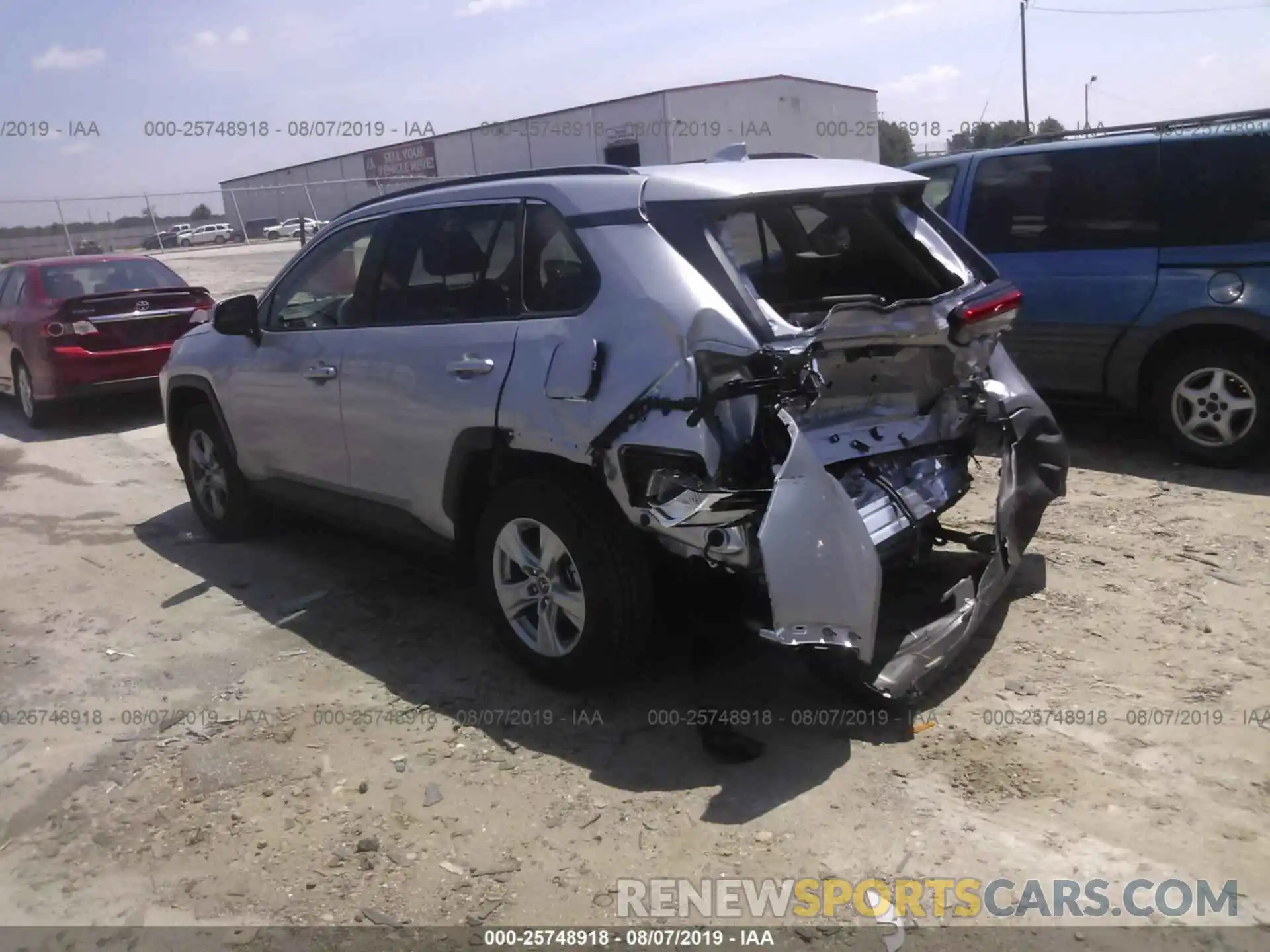 3 Photograph of a damaged car JTMW1RFV7KD014410 TOYOTA RAV4 2019