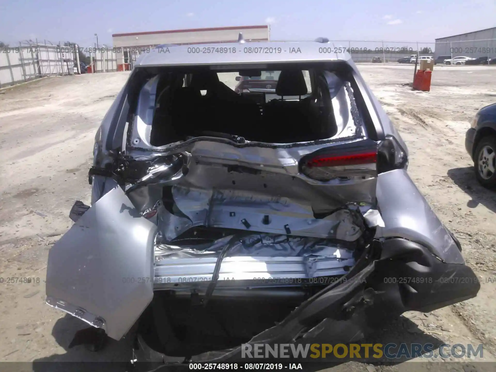 6 Photograph of a damaged car JTMW1RFV7KD014410 TOYOTA RAV4 2019