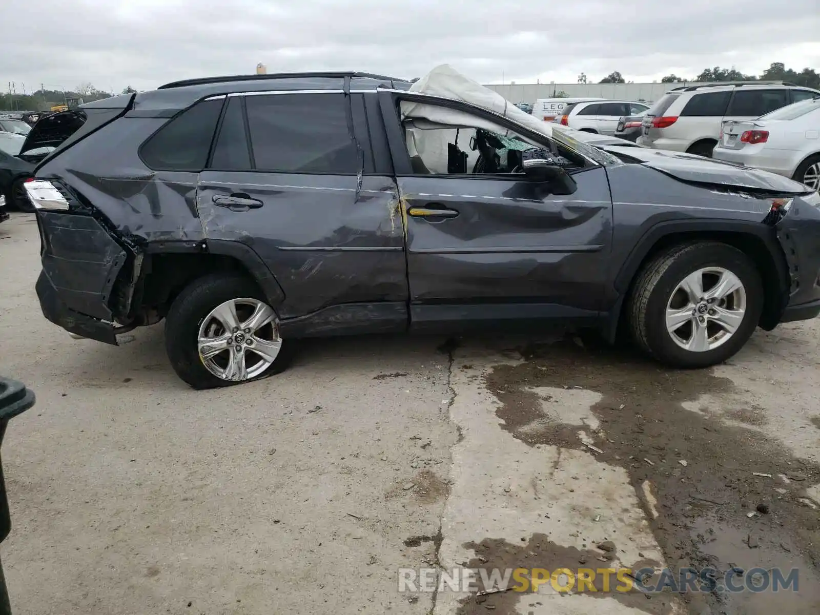 9 Фотография поврежденного автомобиля JTMW1RFV7KD015086 TOYOTA RAV4 2019