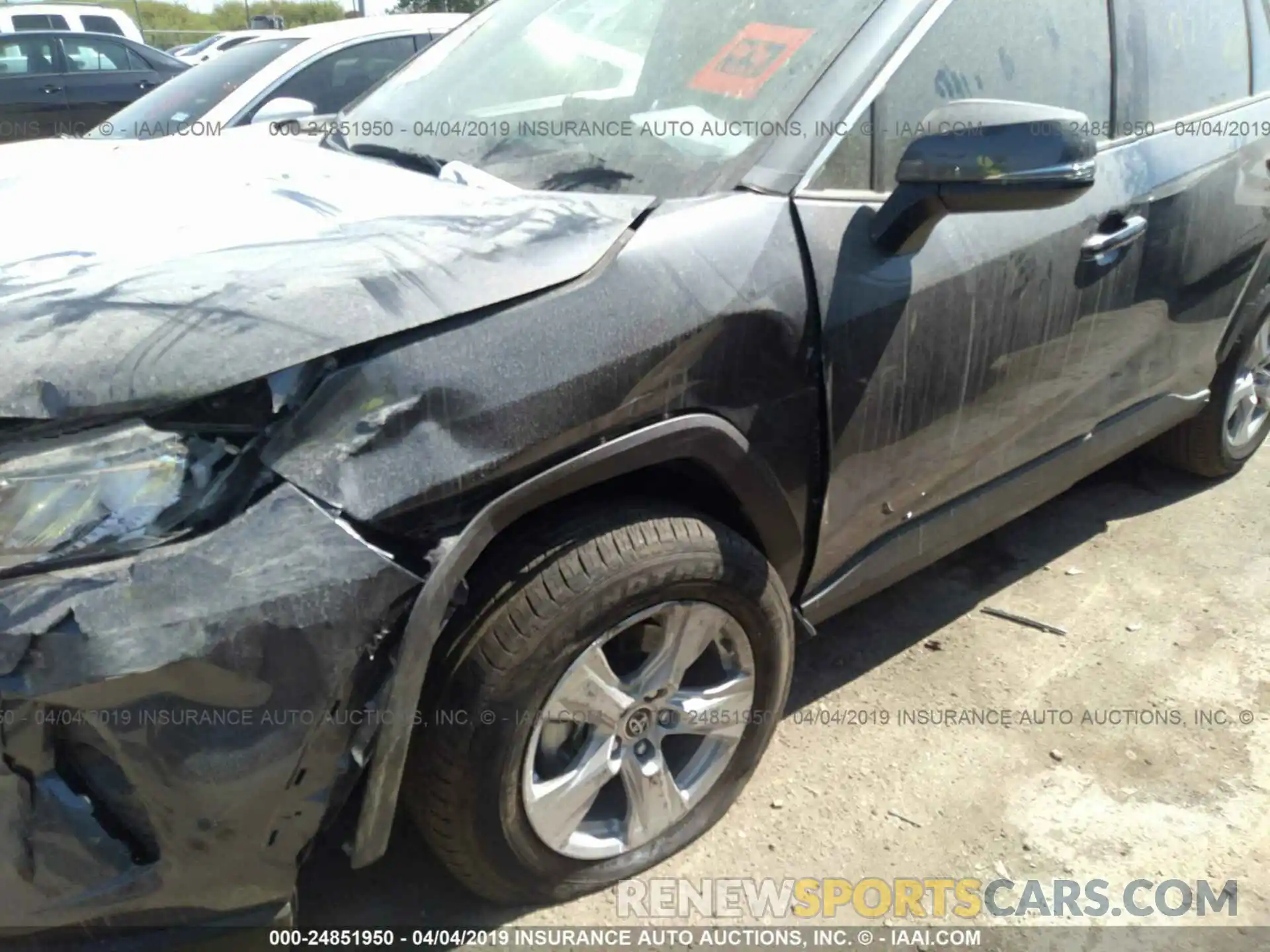 6 Photograph of a damaged car JTMW1RFV7KD015721 TOYOTA RAV4 2019