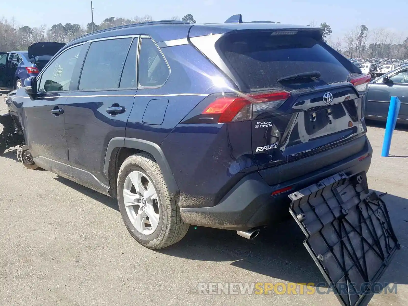 3 Photograph of a damaged car JTMW1RFV7KD019798 TOYOTA RAV4 2019