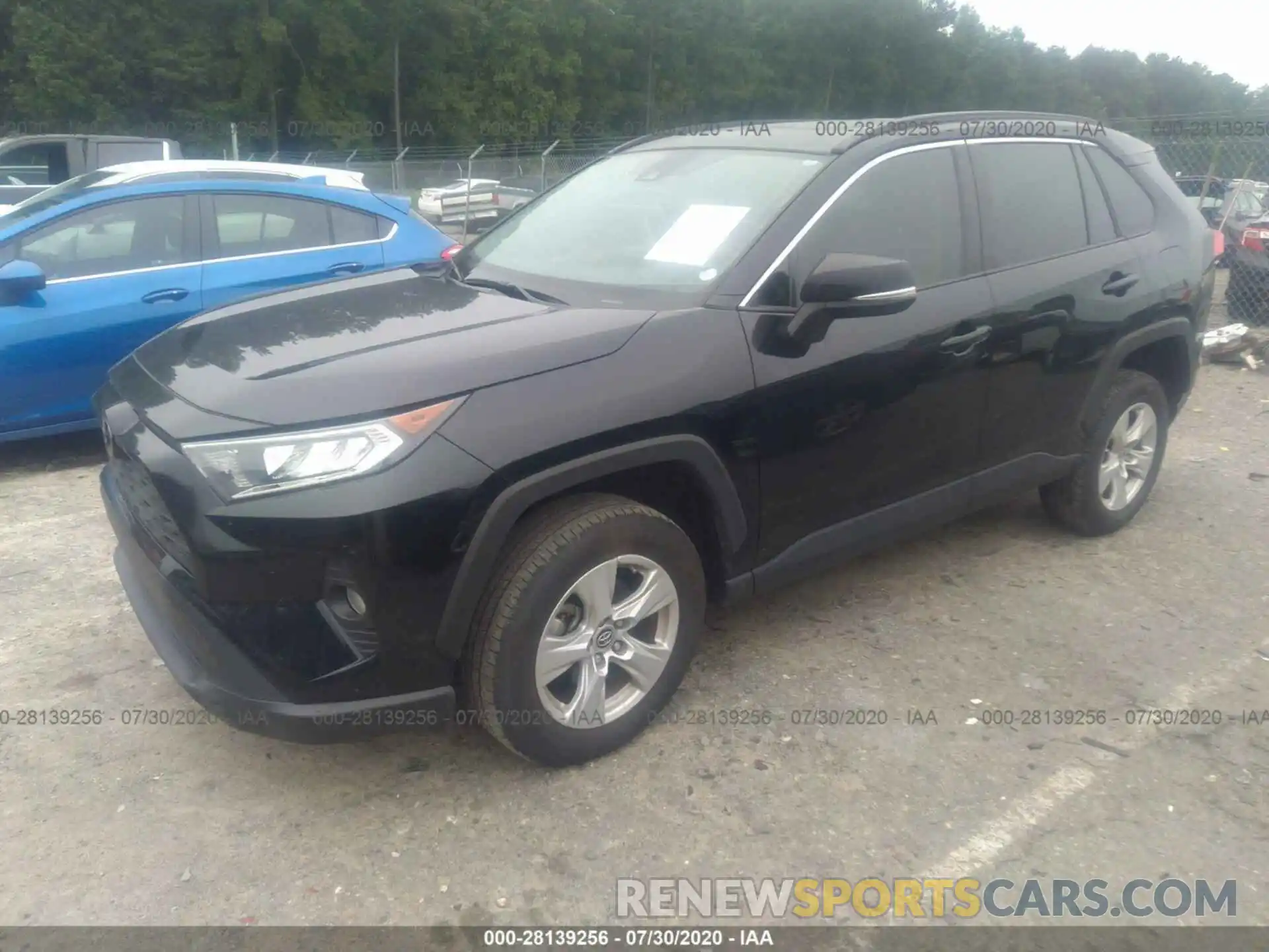 2 Photograph of a damaged car JTMW1RFV7KD022135 TOYOTA RAV4 2019