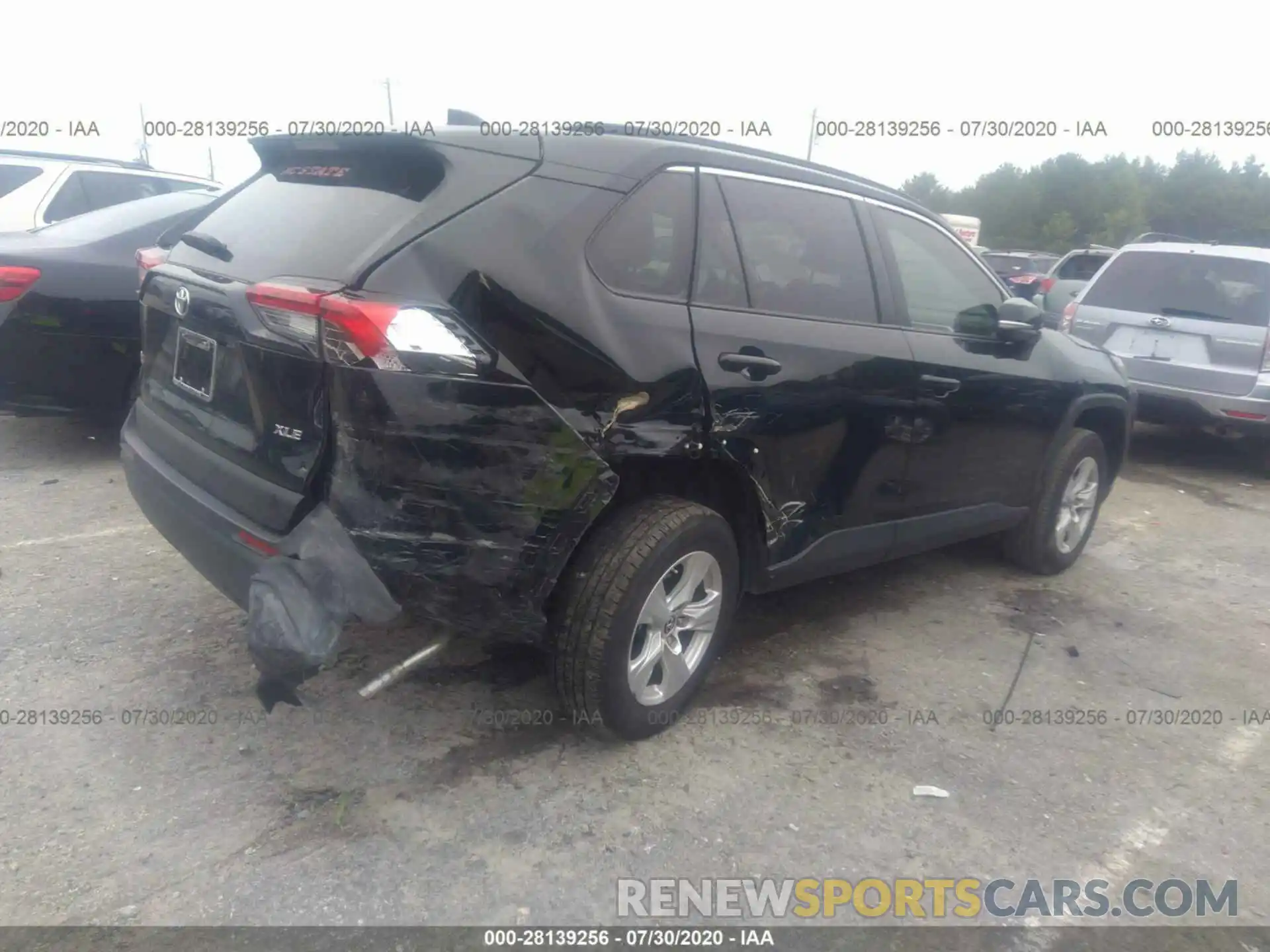 4 Photograph of a damaged car JTMW1RFV7KD022135 TOYOTA RAV4 2019