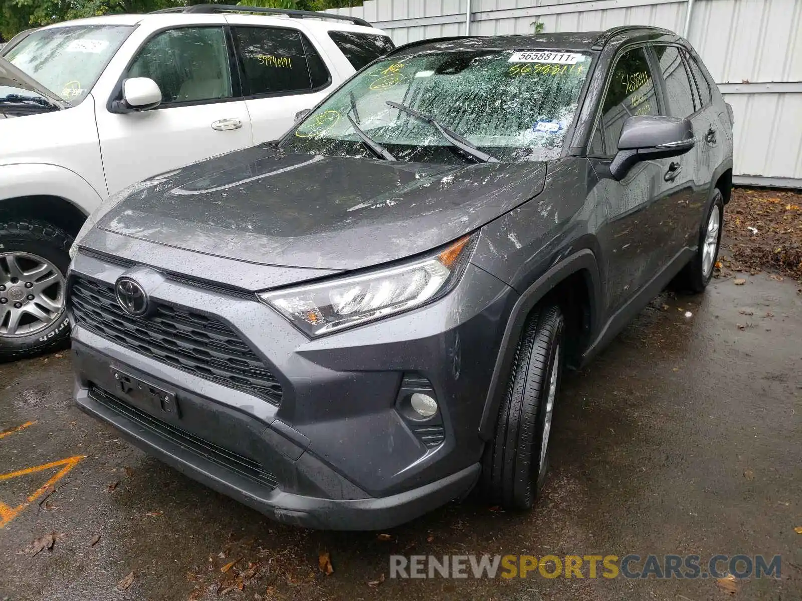 2 Photograph of a damaged car JTMW1RFV7KD022569 TOYOTA RAV4 2019