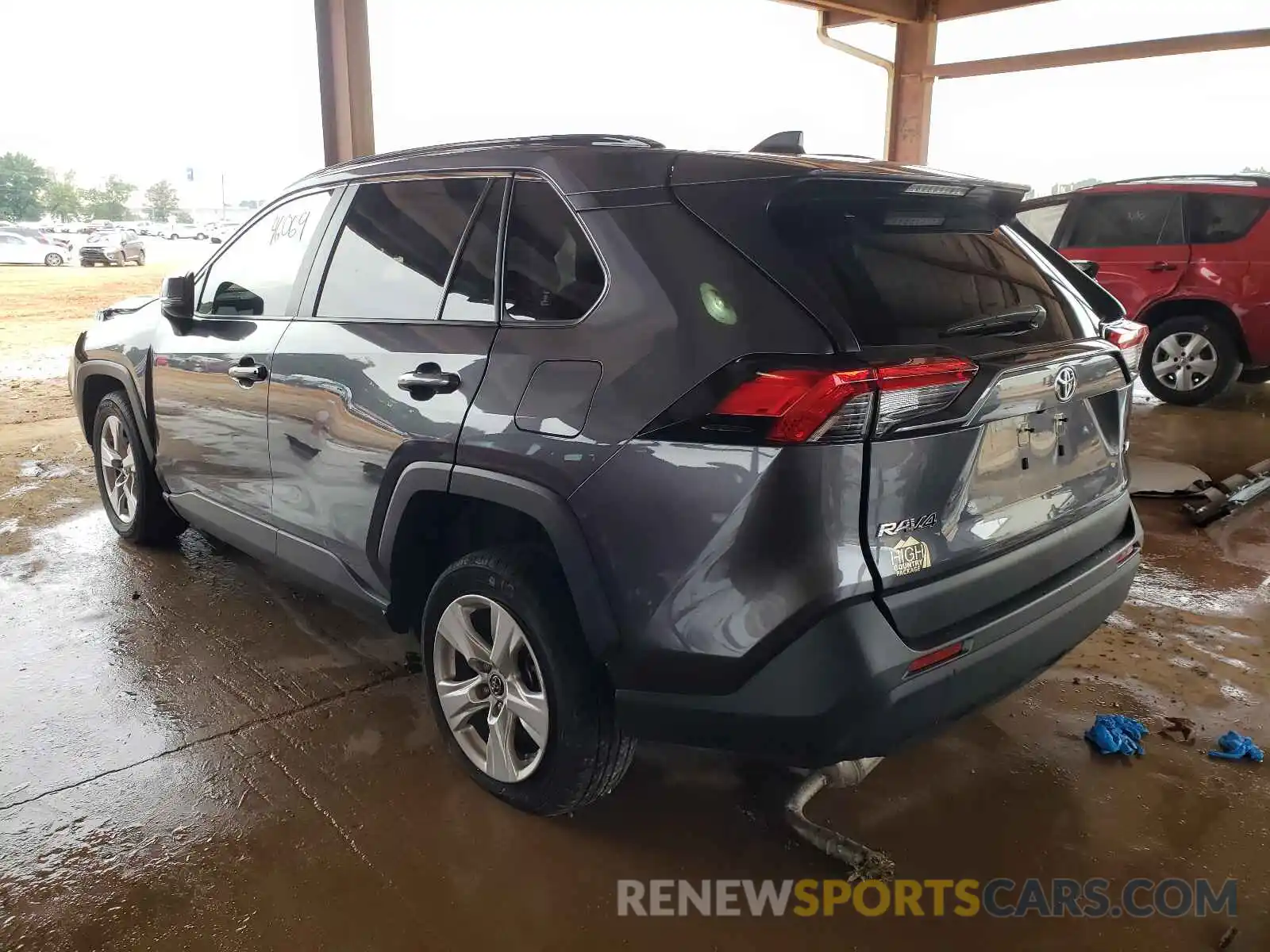 3 Photograph of a damaged car JTMW1RFV7KD027139 TOYOTA RAV4 2019