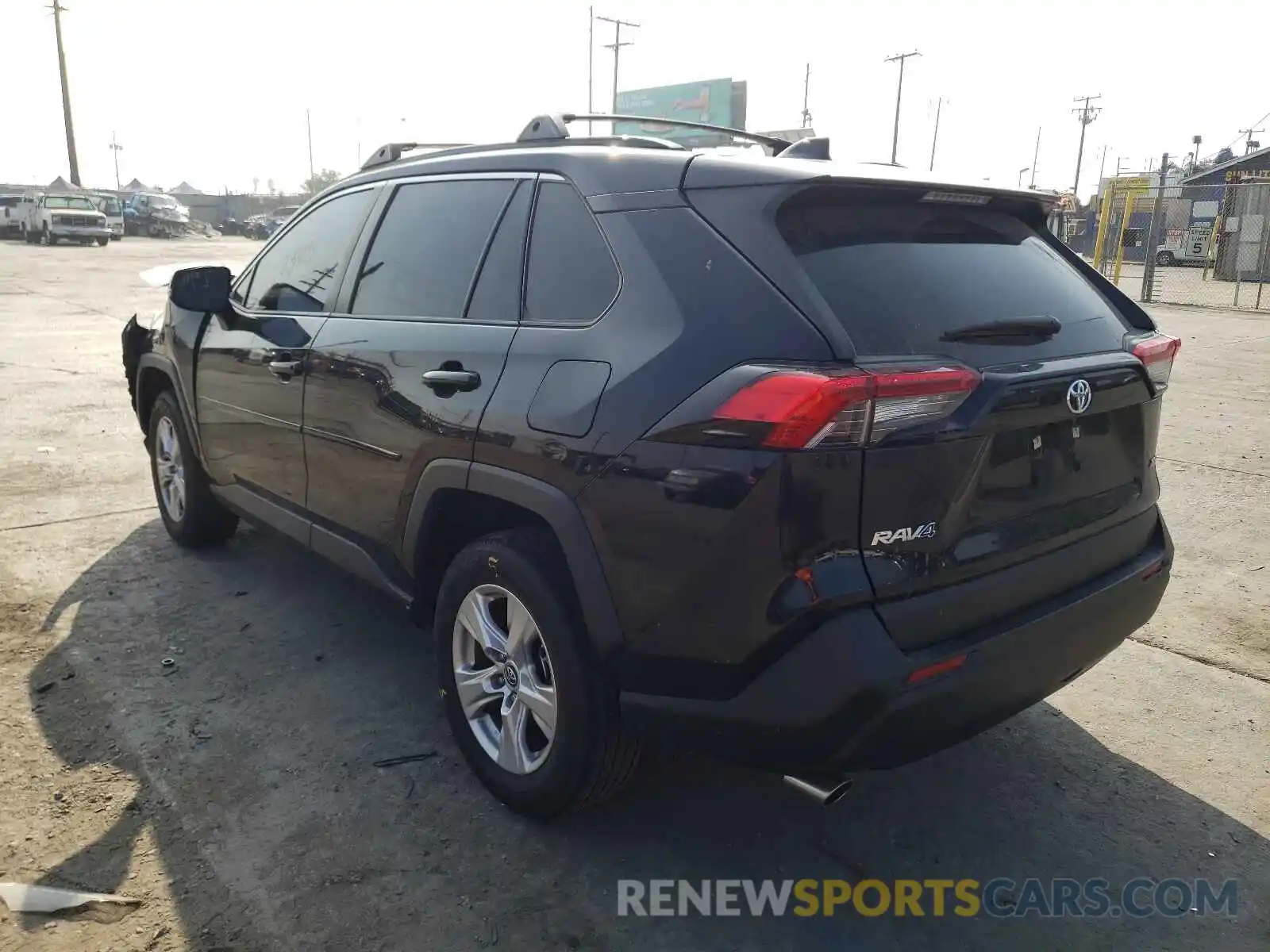 3 Photograph of a damaged car JTMW1RFV7KD028758 TOYOTA RAV4 2019