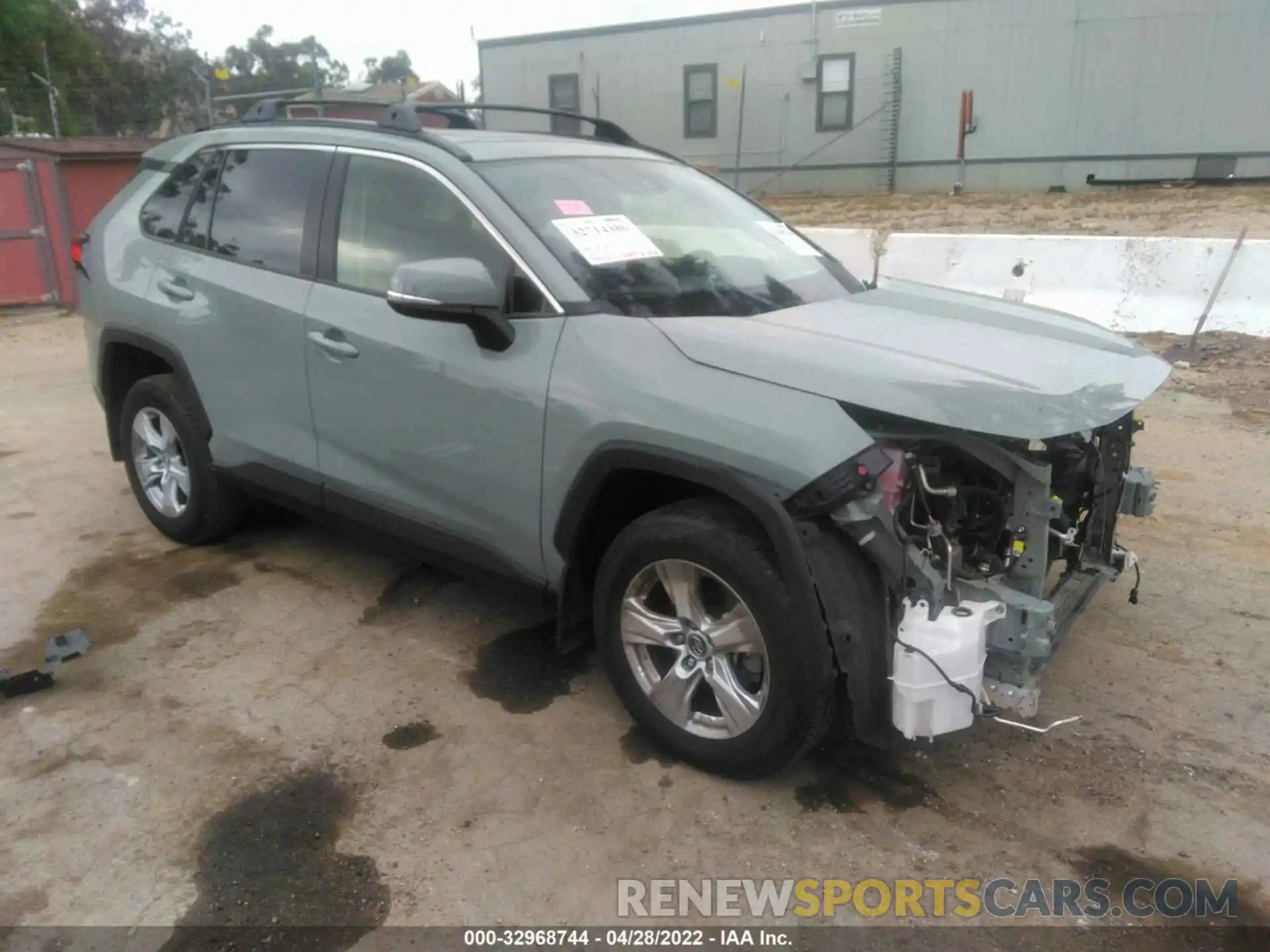 1 Photograph of a damaged car JTMW1RFV7KD029523 TOYOTA RAV4 2019