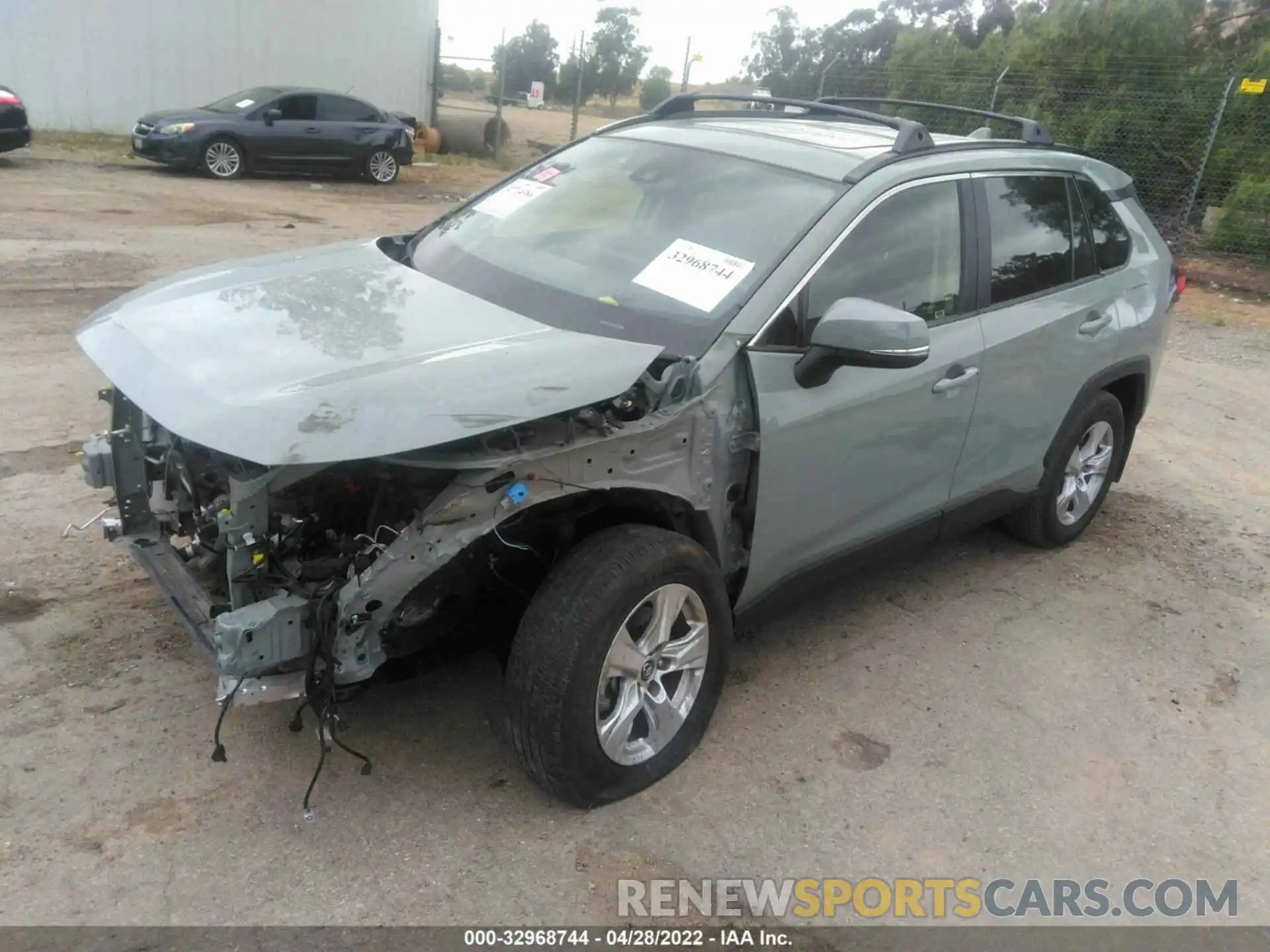 2 Photograph of a damaged car JTMW1RFV7KD029523 TOYOTA RAV4 2019