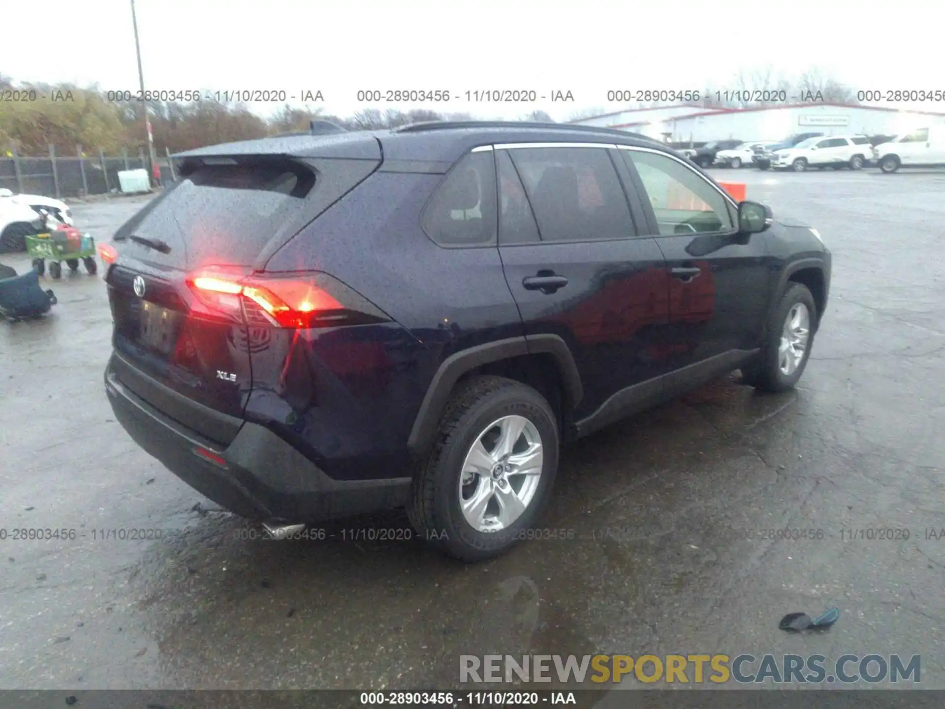 4 Photograph of a damaged car JTMW1RFV7KD031739 TOYOTA RAV4 2019