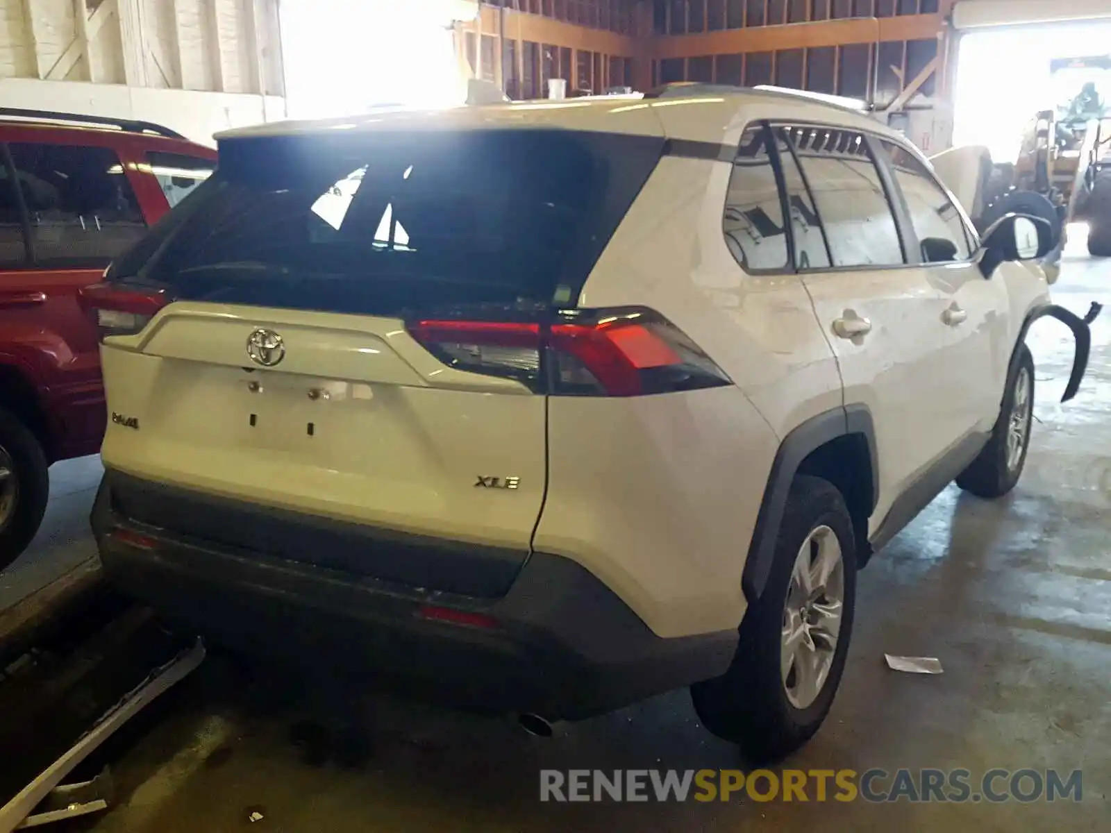 4 Фотография поврежденного автомобиля JTMW1RFV7KD033457 TOYOTA RAV4 2019