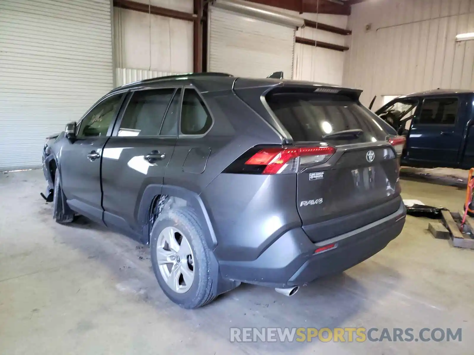 3 Photograph of a damaged car JTMW1RFV7KD037928 TOYOTA RAV4 2019