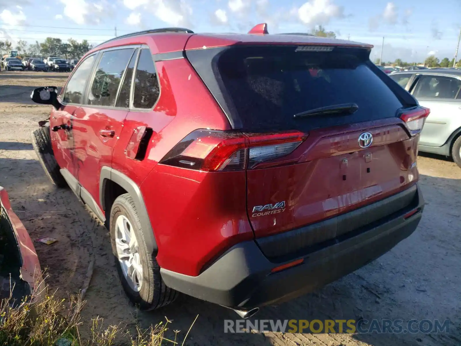 3 Photograph of a damaged car JTMW1RFV7KD039050 TOYOTA RAV4 2019