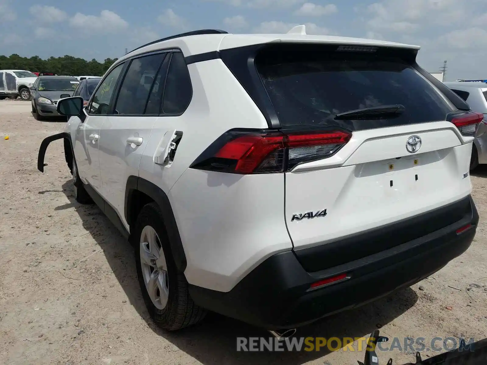 3 Фотография поврежденного автомобиля JTMW1RFV7KD039145 TOYOTA RAV4 2019