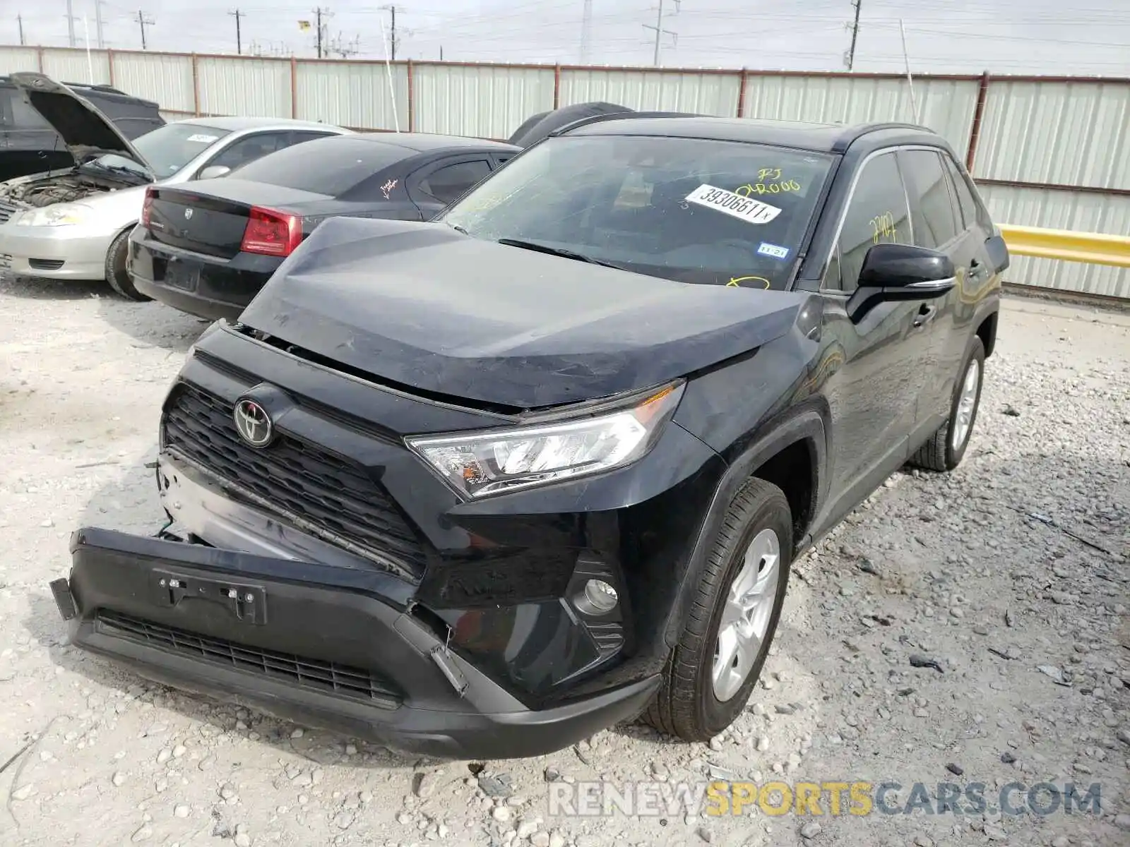 2 Фотография поврежденного автомобиля JTMW1RFV7KD042000 TOYOTA RAV4 2019