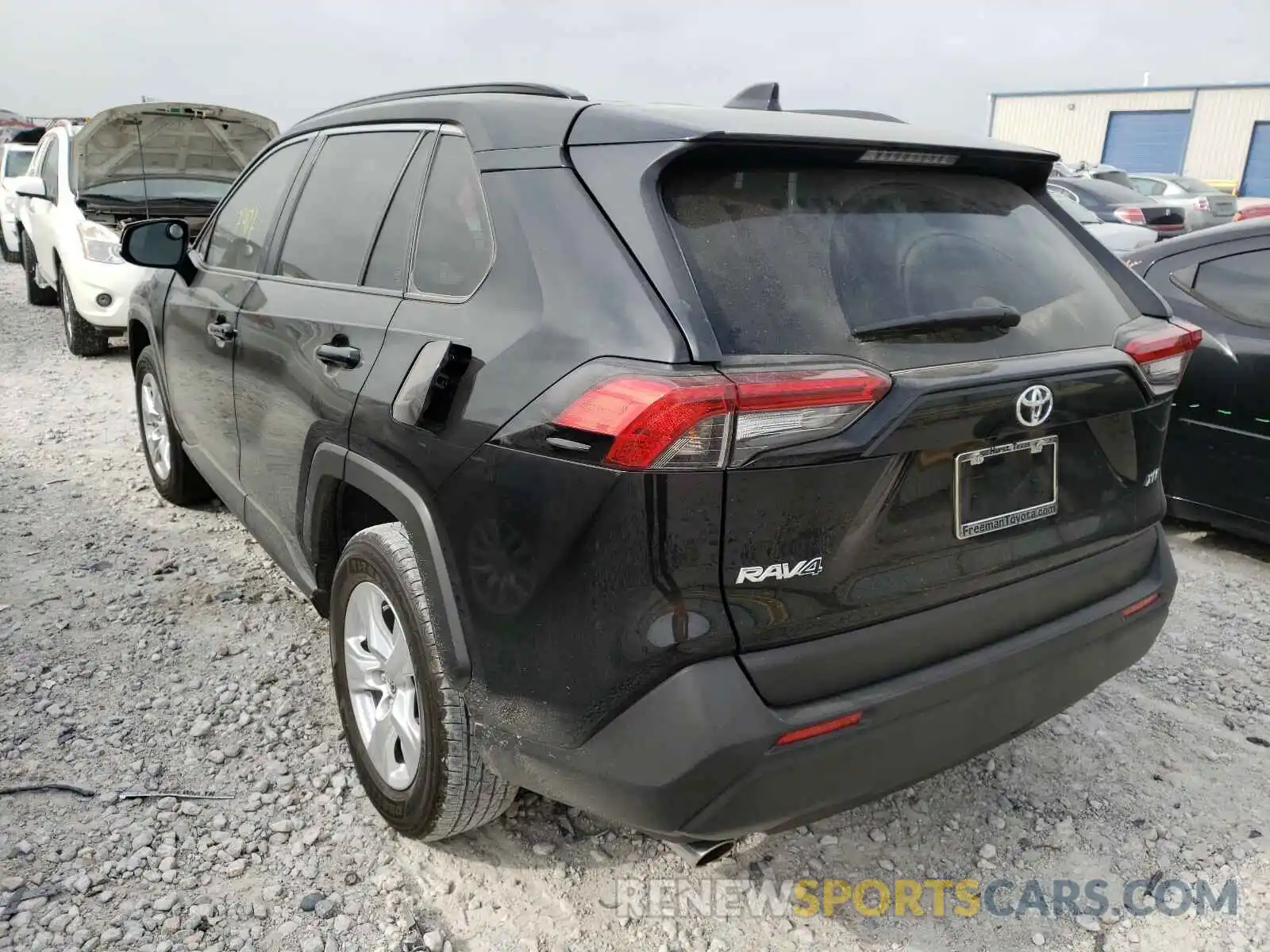 3 Photograph of a damaged car JTMW1RFV7KD042000 TOYOTA RAV4 2019