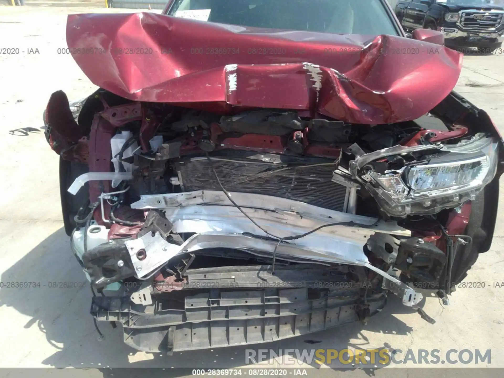 6 Фотография поврежденного автомобиля JTMW1RFV7KD506760 TOYOTA RAV4 2019