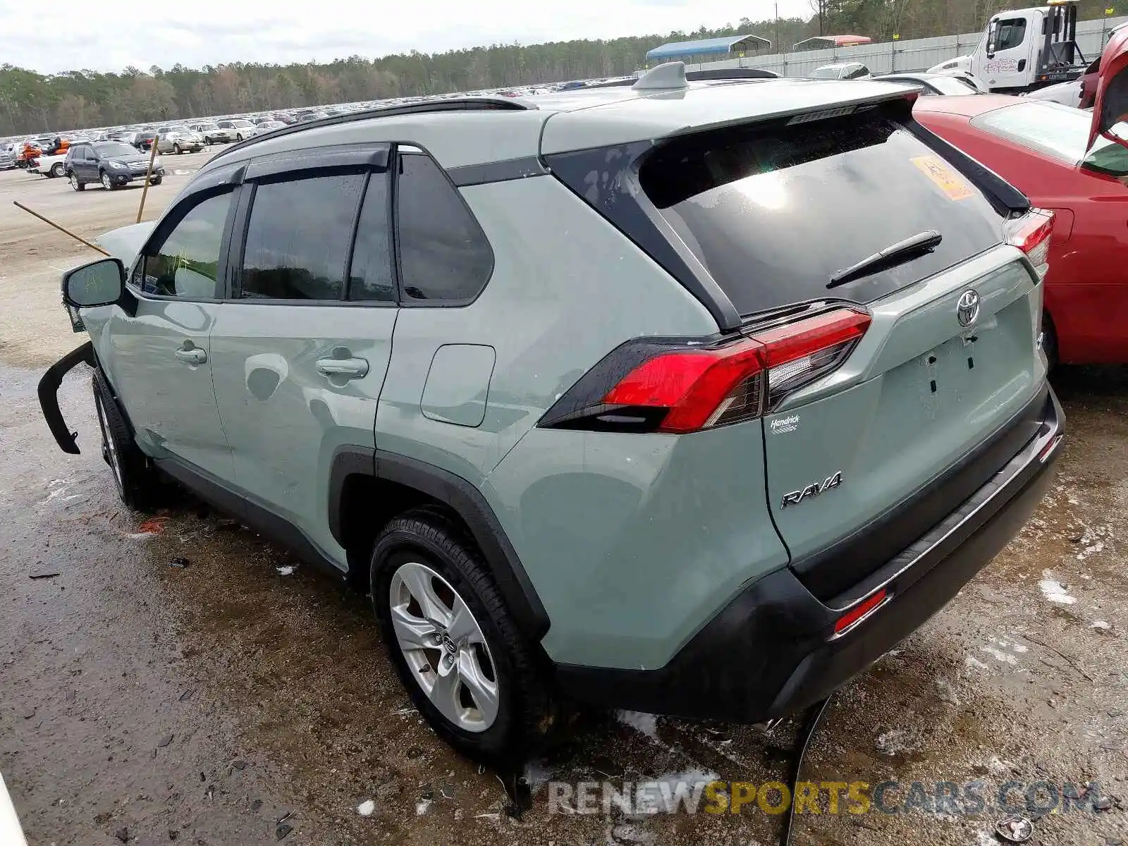 3 Photograph of a damaged car JTMW1RFV7KD507102 TOYOTA RAV4 2019