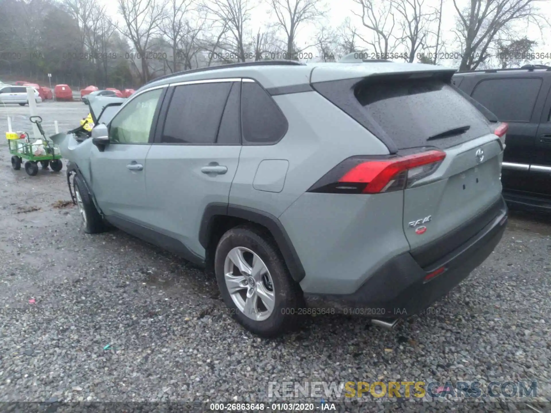 3 Фотография поврежденного автомобиля JTMW1RFV7KD508993 TOYOTA RAV4 2019