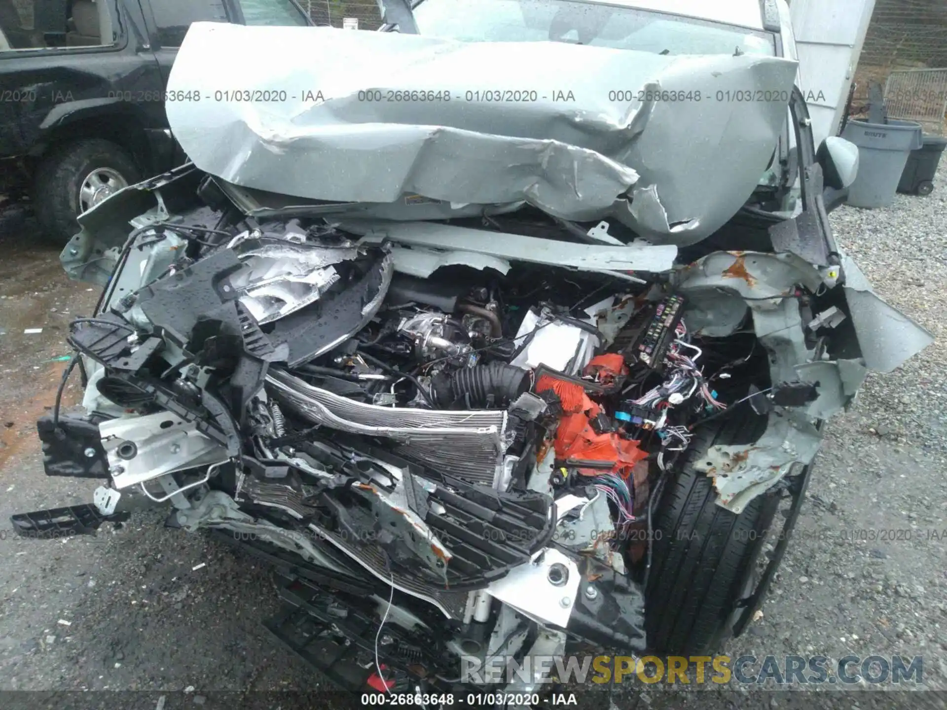 6 Фотография поврежденного автомобиля JTMW1RFV7KD508993 TOYOTA RAV4 2019