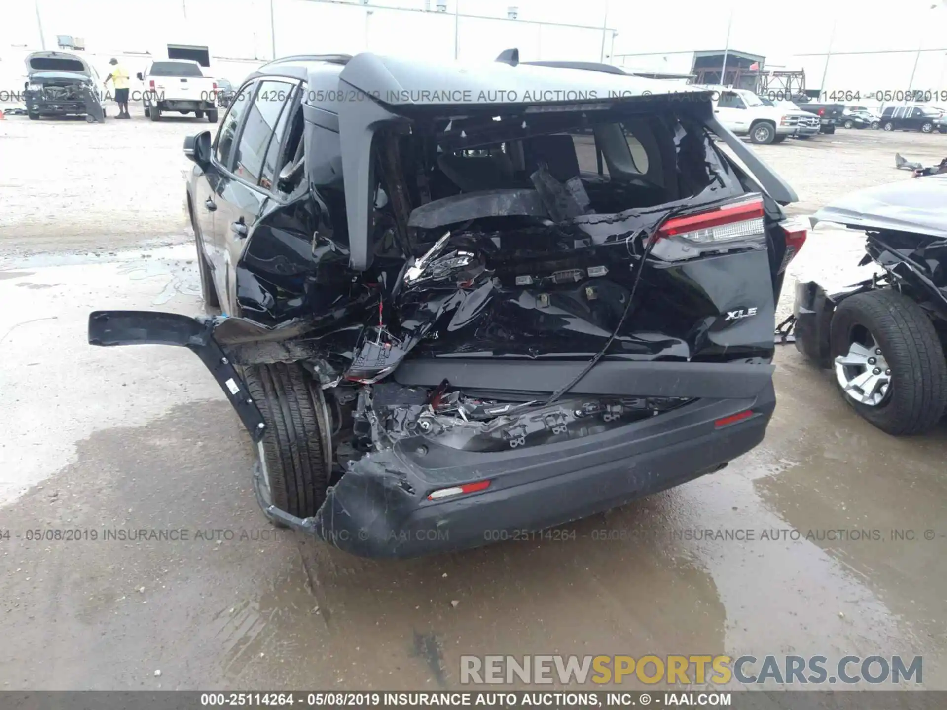 6 Photograph of a damaged car JTMW1RFV7KJ001190 TOYOTA RAV4 2019