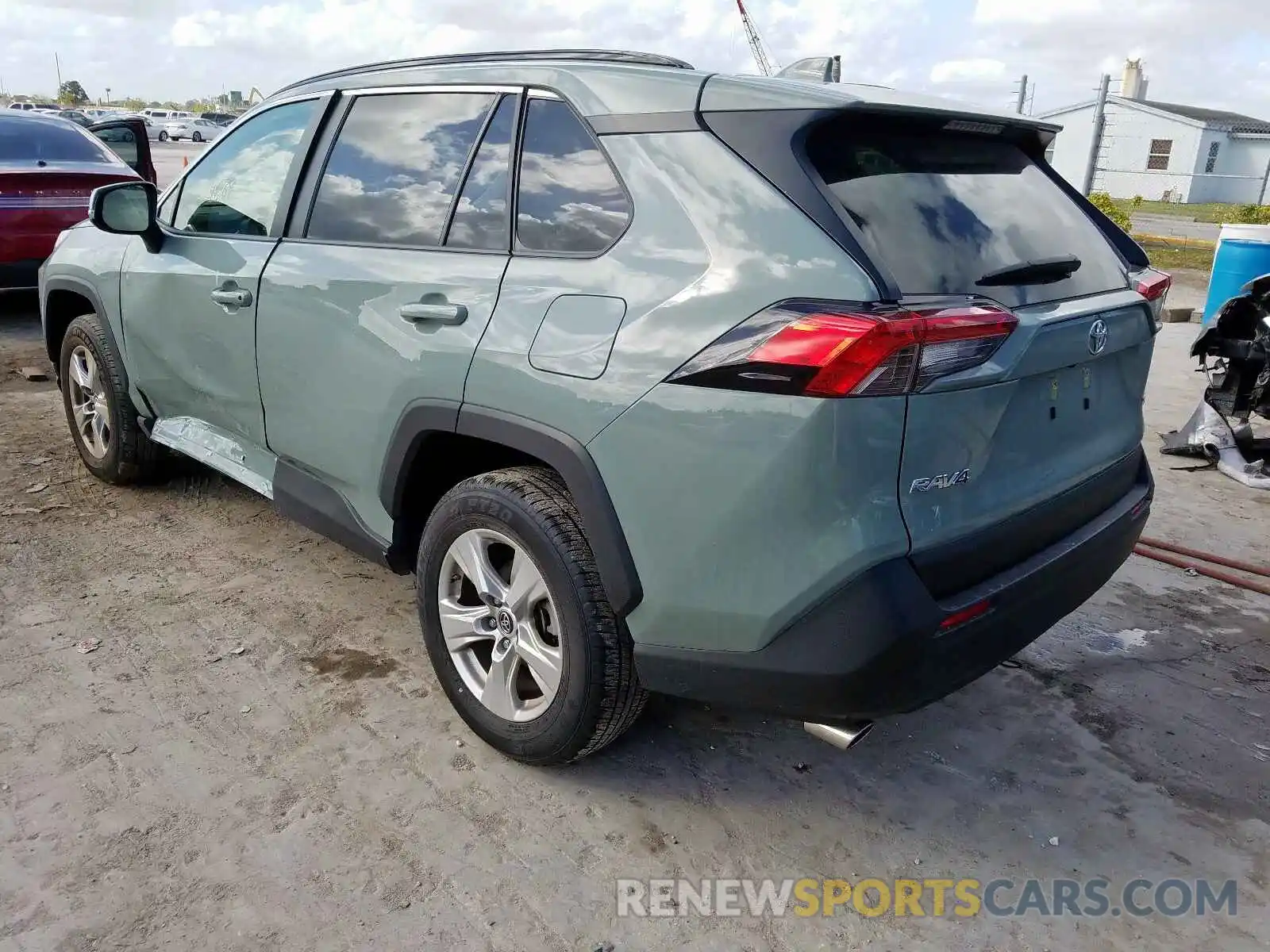 3 Photograph of a damaged car JTMW1RFV7KJ014201 TOYOTA RAV4 2019