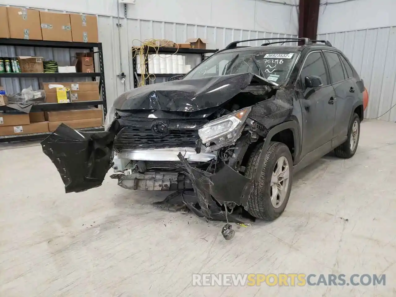 2 Photograph of a damaged car JTMW1RFV8KD002797 TOYOTA RAV4 2019